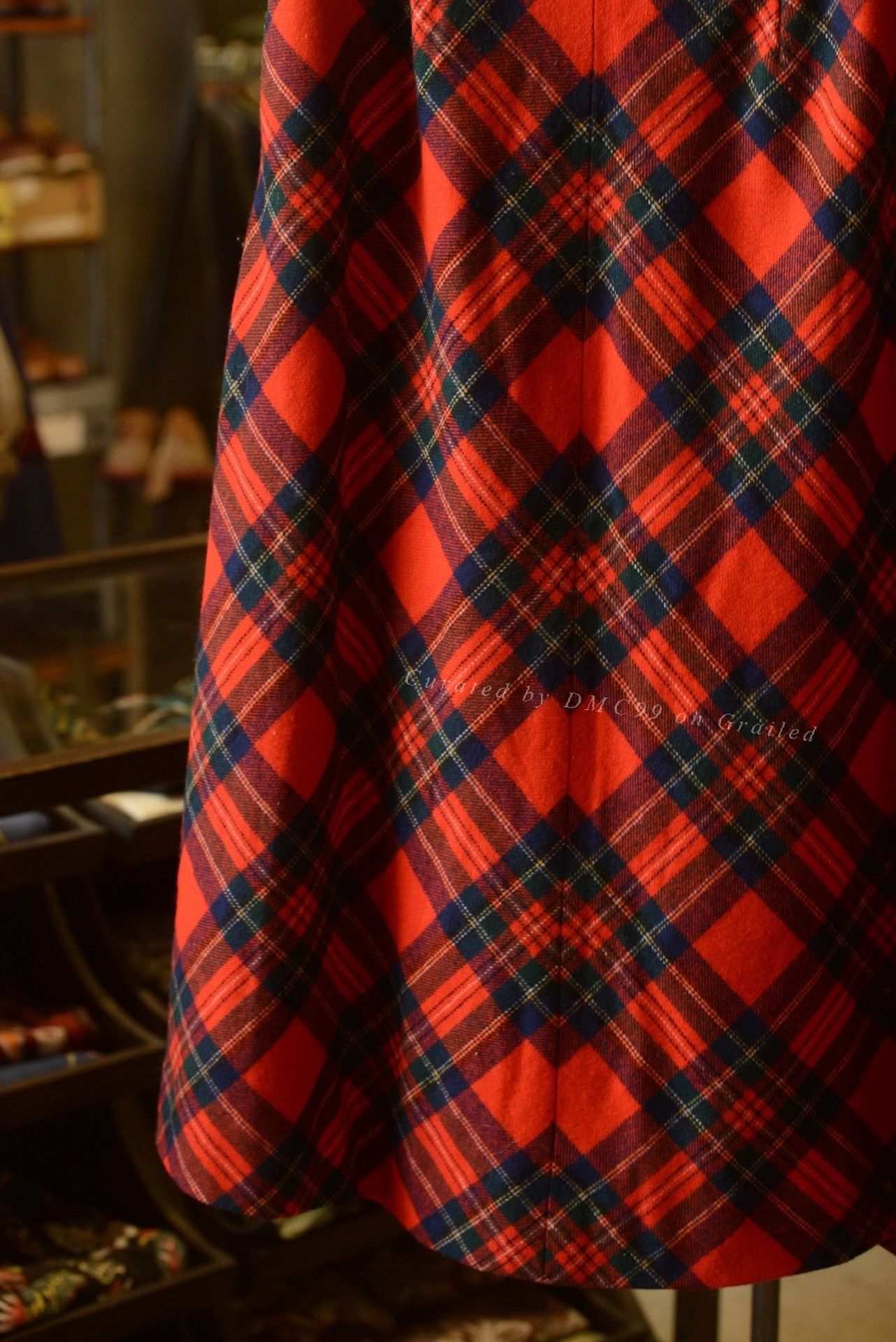 Pendleton Pendleton 1970s Red Green Plaid Skirt Size 27" / US 4 / IT 40 - 6 Thumbnail