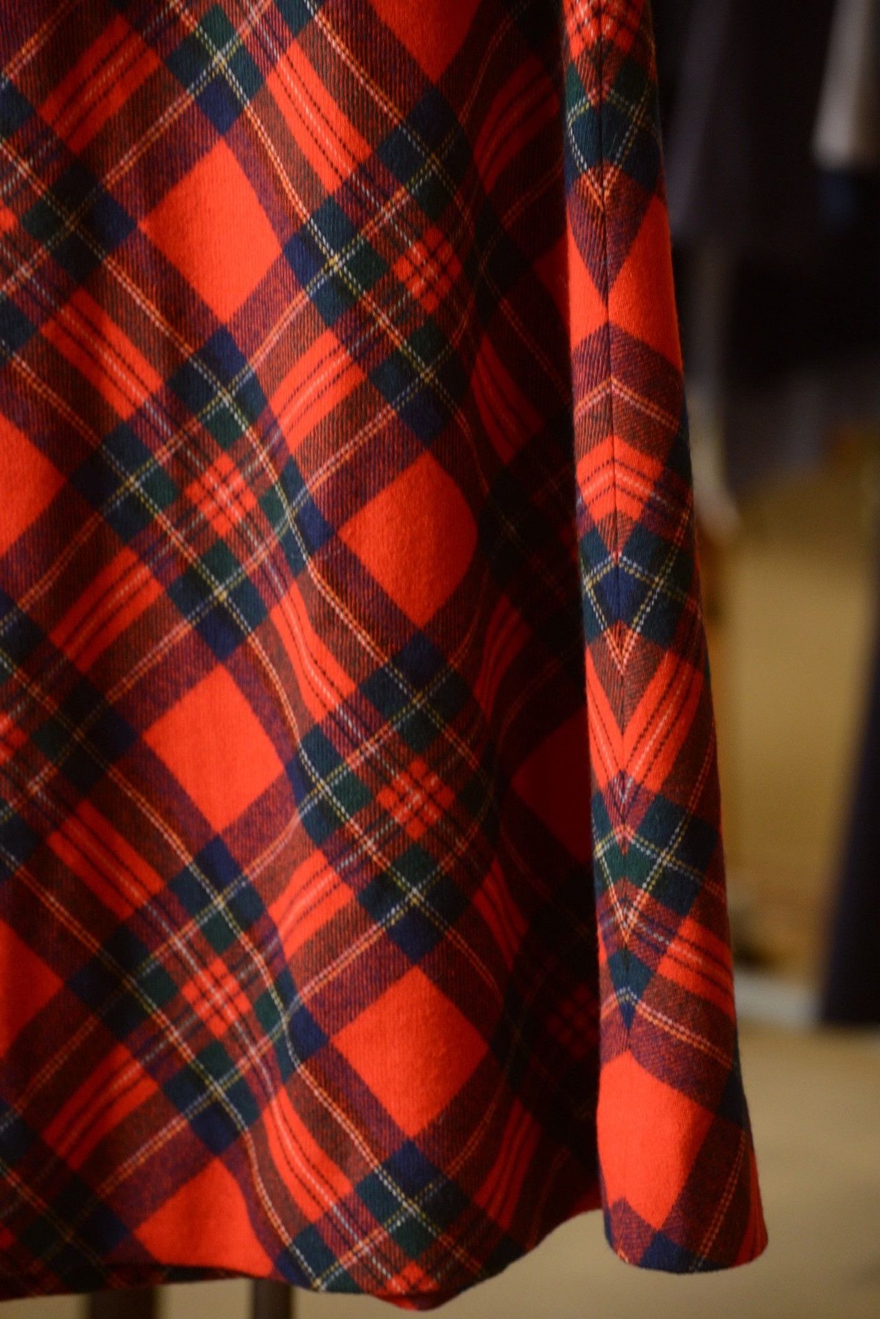 Pendleton Pendleton 1970s Red Green Plaid Skirt Size 27" / US 4 / IT 40 - 4 Thumbnail