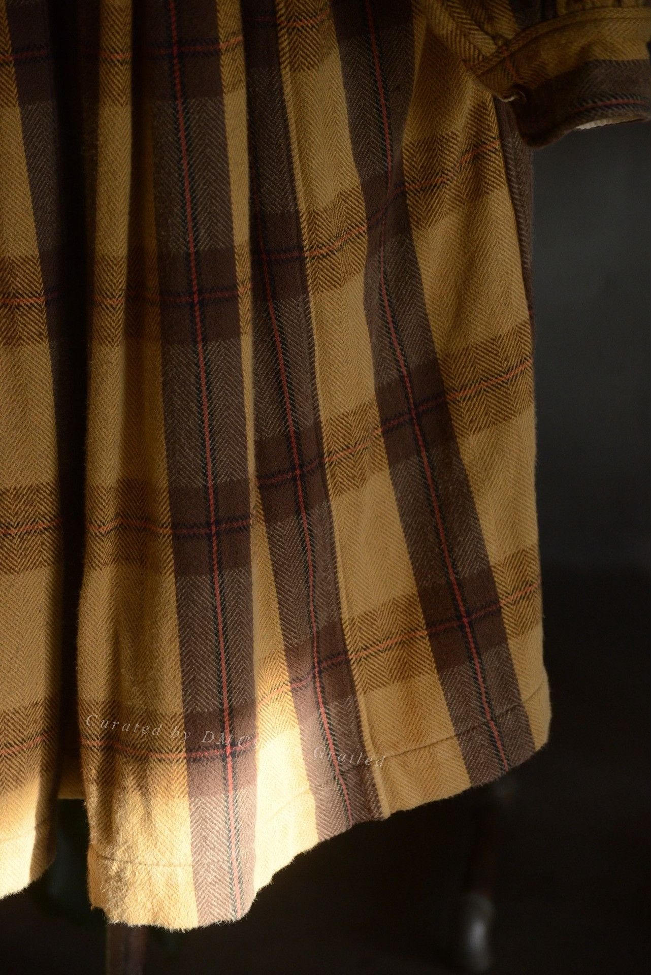 Kapital Kapital Yellow Plaid Smock Thick Dress Size XS / US 0-2 / IT 36-38 - 8 Thumbnail