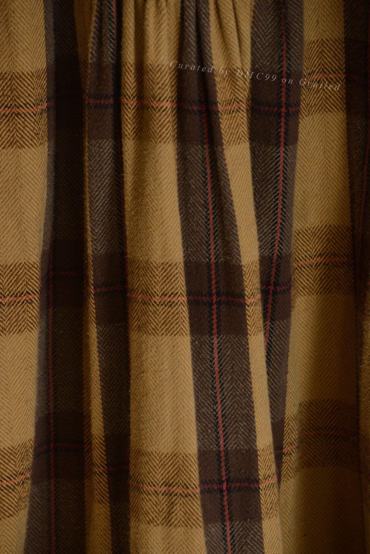 Kapital Kapital Yellow Plaid Smock Thick Dress Size XS / US 0-2 / IT 36-38 - 3 Thumbnail