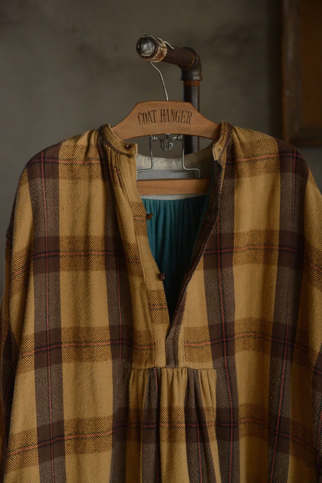 Kapital Kapital Yellow Plaid Smock Thick Dress Size XS / US 0-2 / IT 36-38 - 9 Thumbnail