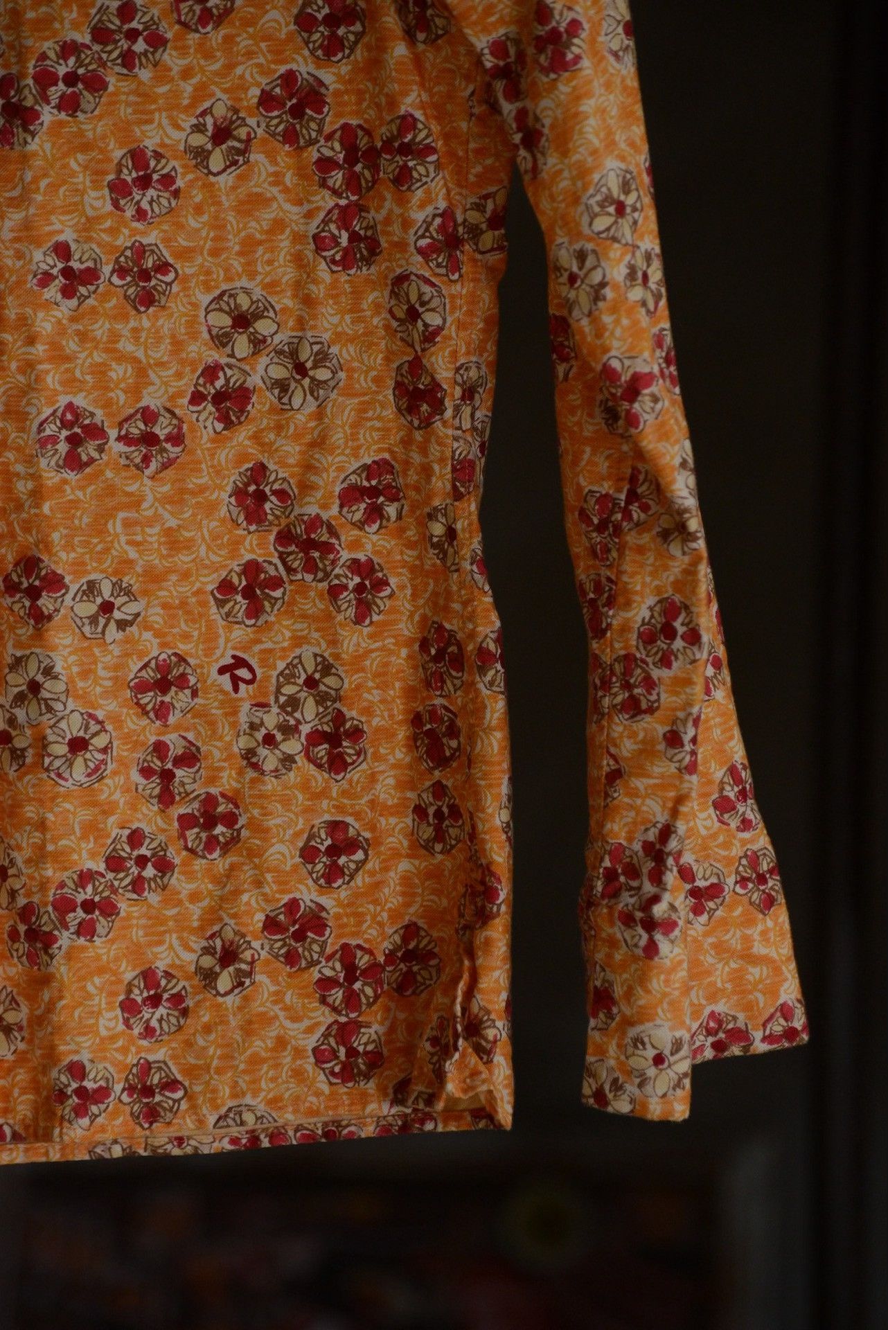 45rpm 45rpm Floral Button Cotton Shirt Size S / US 4 / IT 40 - 3 Thumbnail