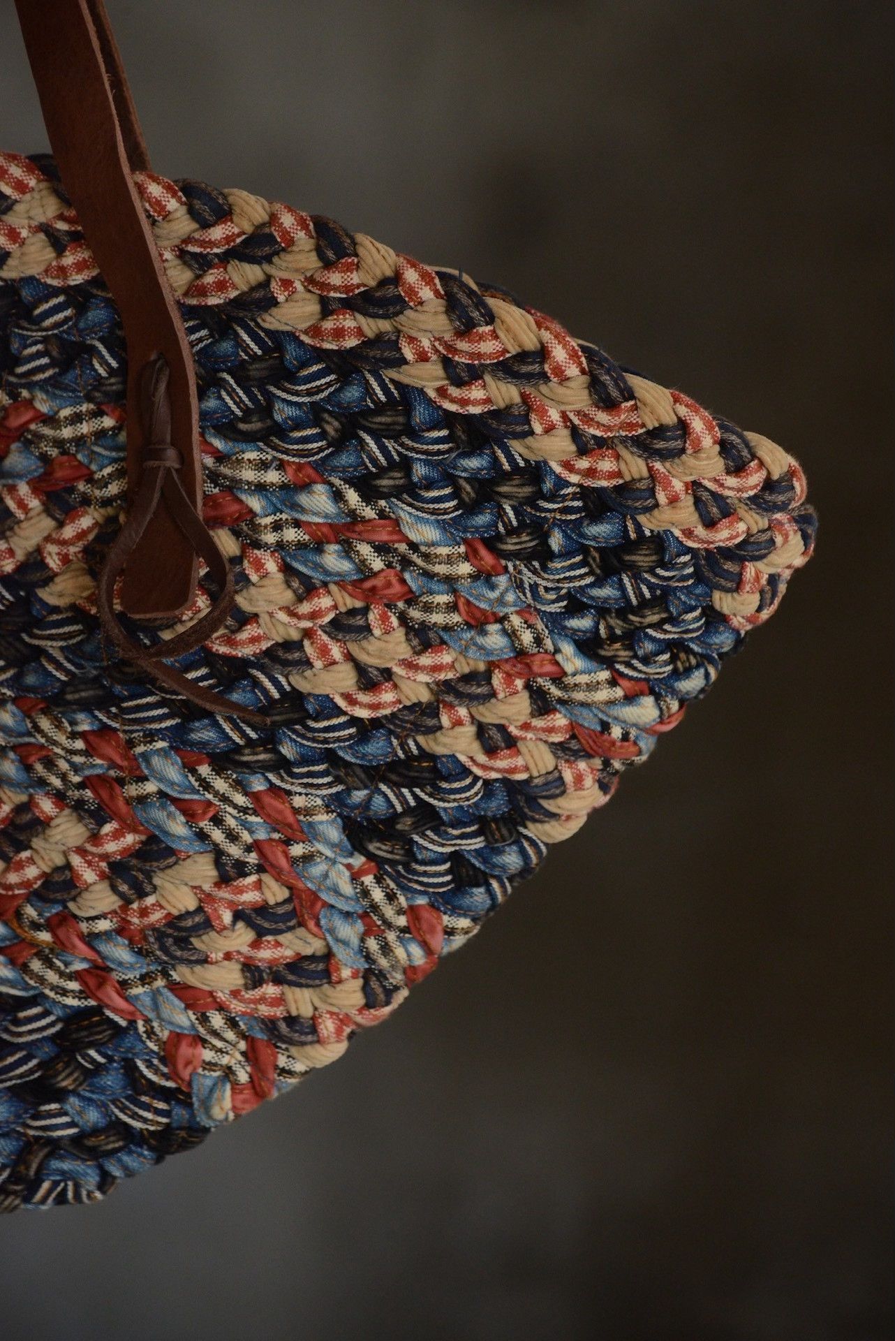 Kapital Kapital Patchwork Woven Large Shoulder Bag Size ONE SIZE - 3 Thumbnail