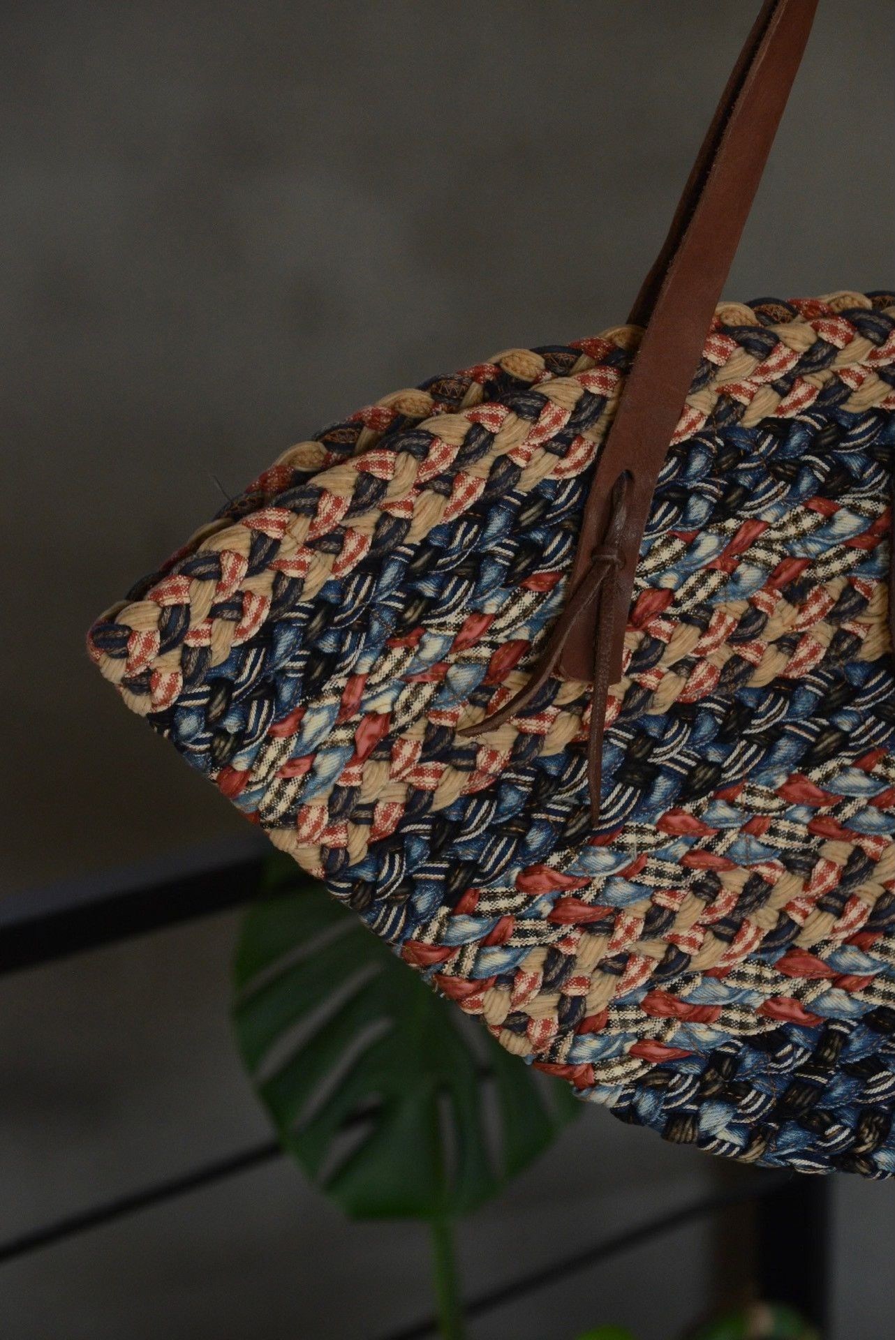 Kapital Kapital Patchwork Woven Large Shoulder Bag Size ONE SIZE - 2 Thumbnail