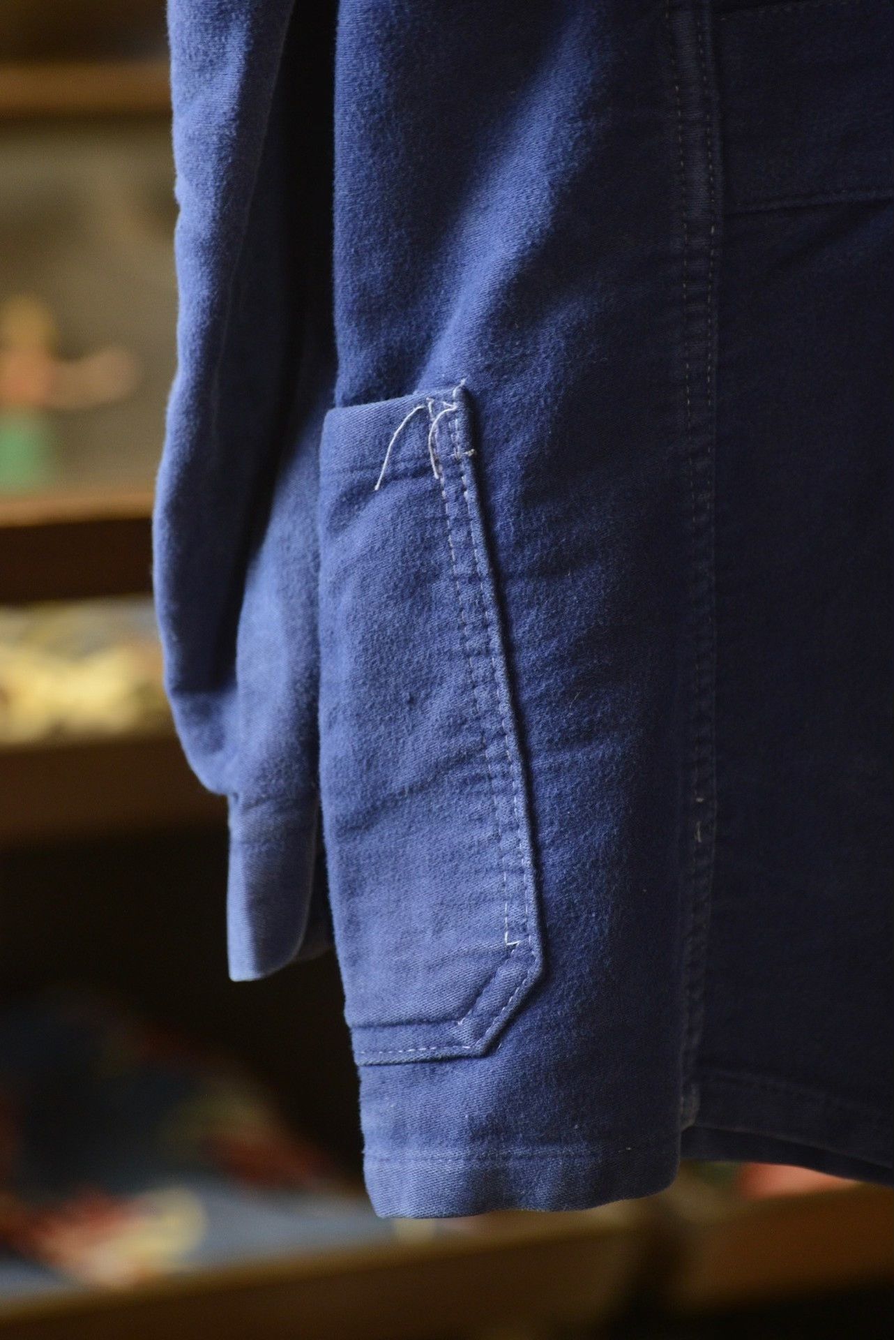 Vintage Vintage 1950s-60s French Moleskin Work Jacket Size US M / EU 48-50 / 2 - 7 Thumbnail