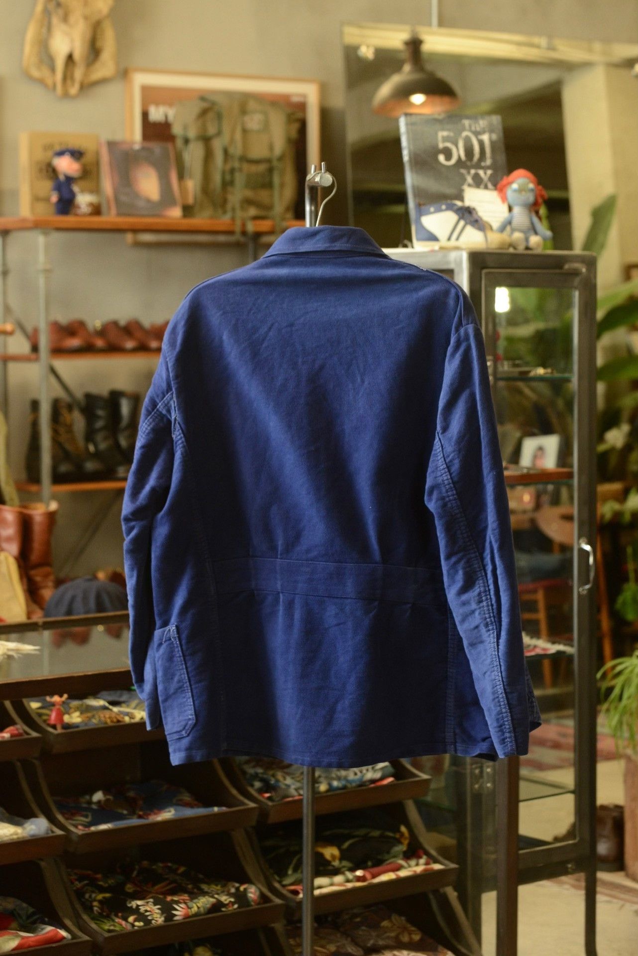 Vintage Vintage 1950s-60s French Moleskin Work Jacket Size US M / EU 48-50 / 2 - 6 Thumbnail