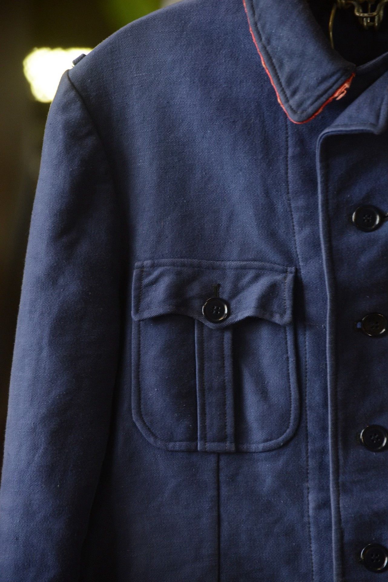 Vintage Vintage 1950s French Firefighter Jacket Size US M / EU 48-50 / 2 - 4 Thumbnail
