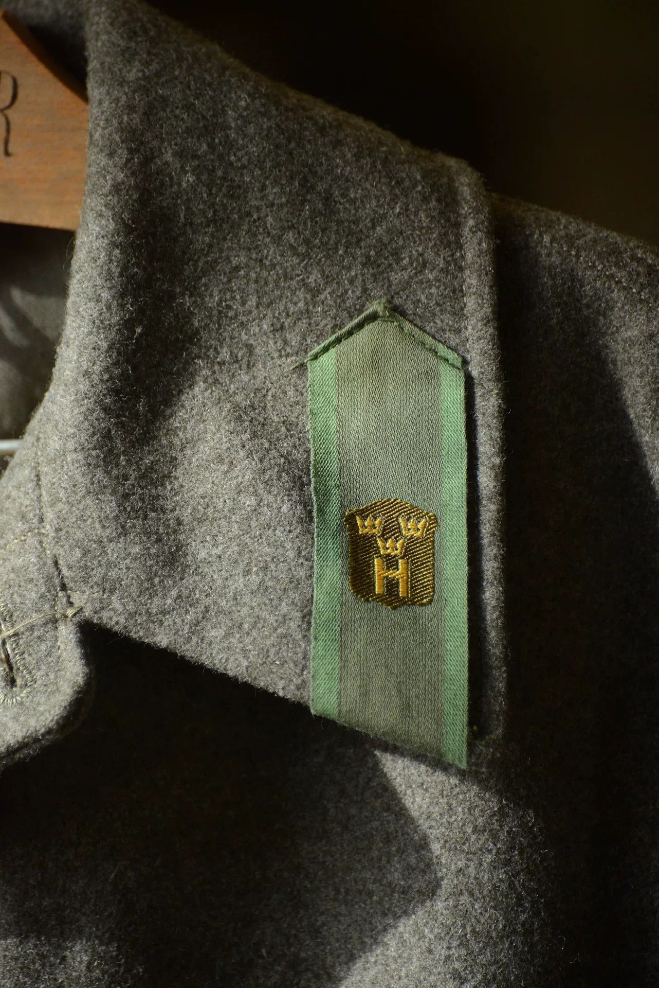 Vintage 1950s Swedish Army M59 Wool Jacket Size US M / EU 48-50 / 2 - 2 Thumbnail