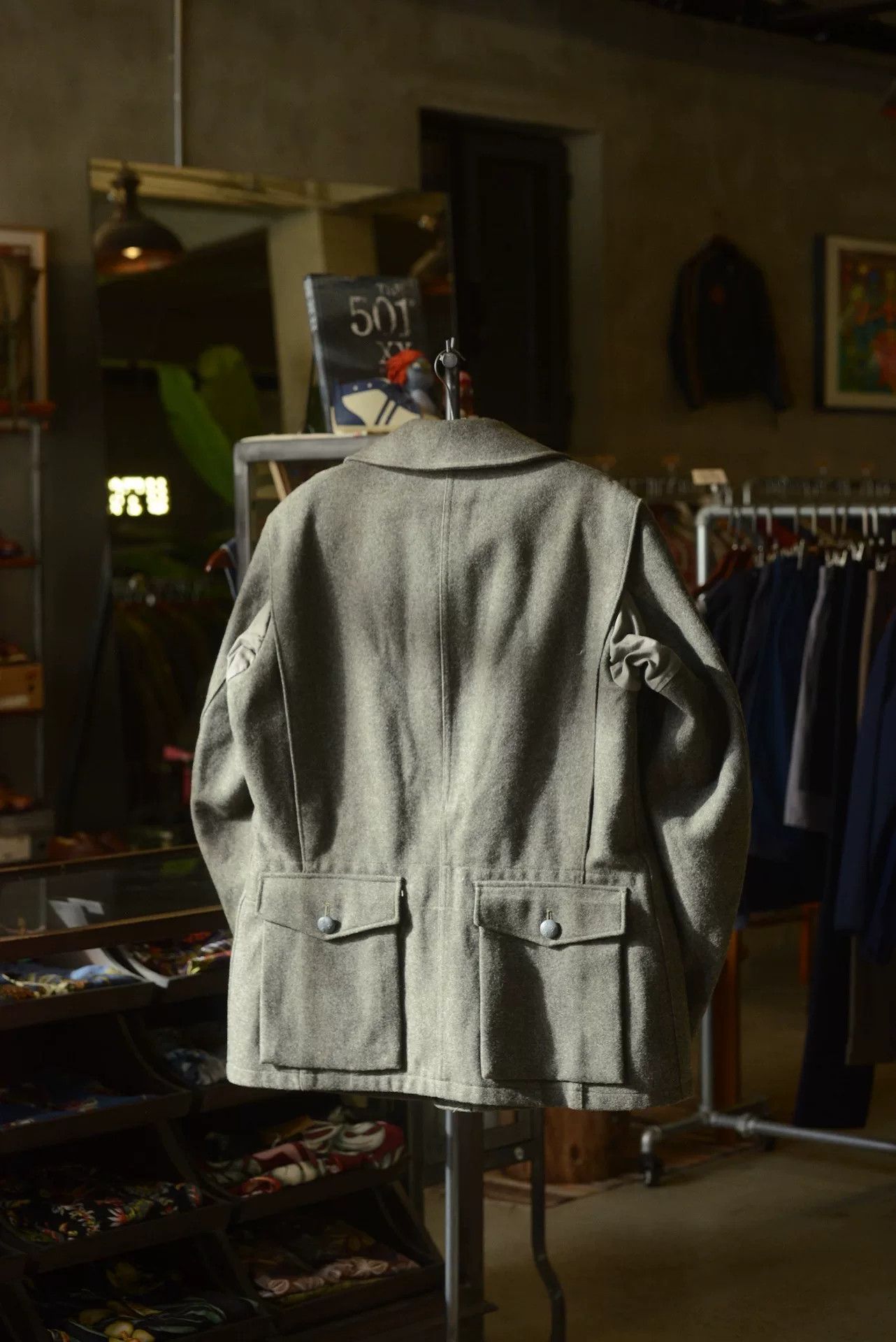 Vintage 1950s Swedish Army M59 Wool Jacket Size US M / EU 48-50 / 2 - 6 Thumbnail