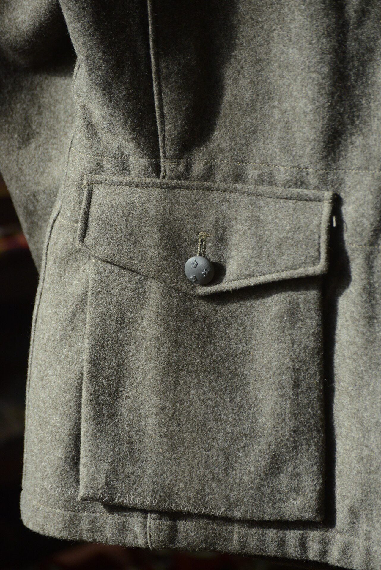 Vintage 1950s Swedish Army M59 Wool Jacket Size US M / EU 48-50 / 2 - 7 Thumbnail