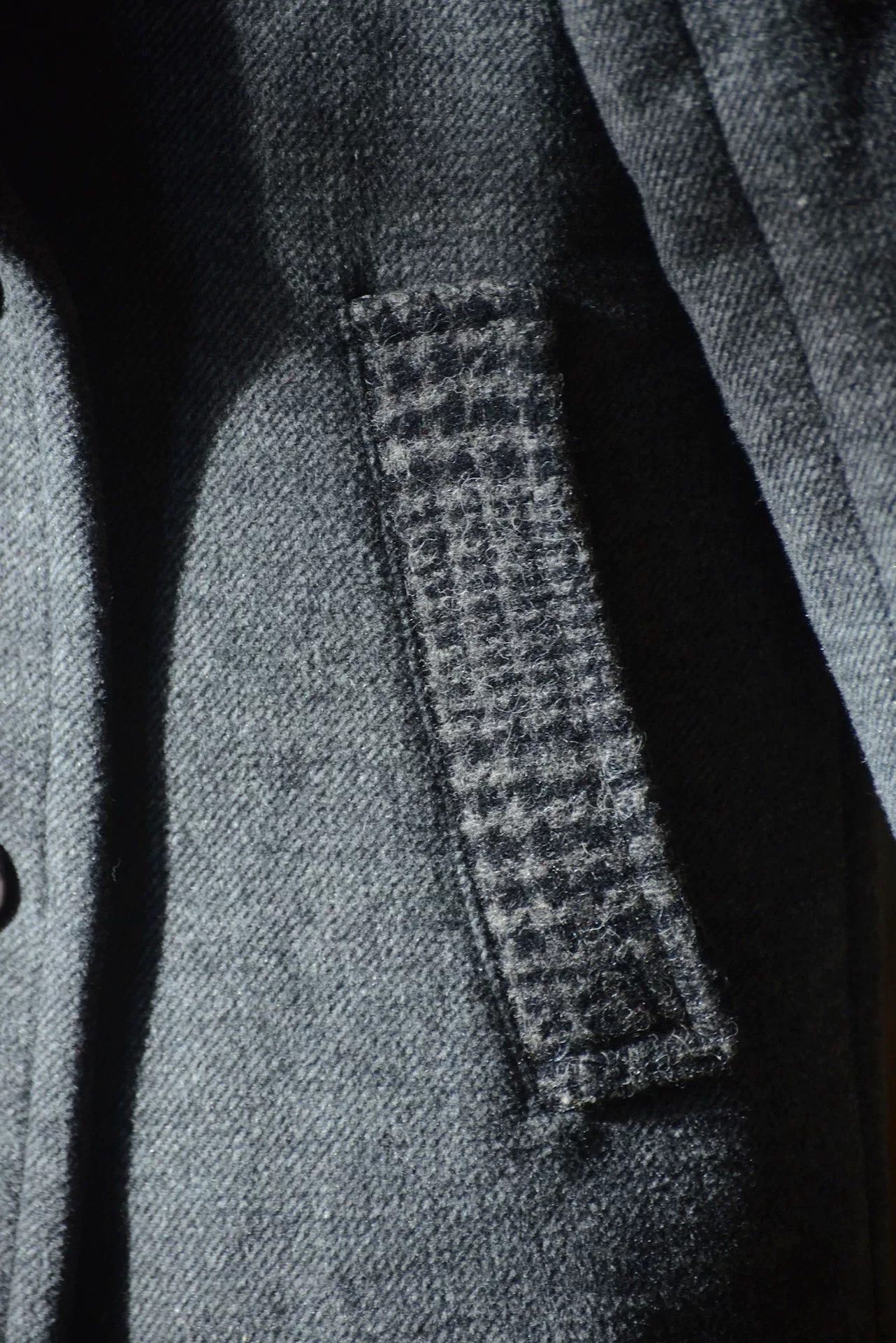 Woolrich Woolen Mills Woolrich Tweed Patchwork Peak Lapel Coat Size M / US 6-8 / IT 42-44 - 4 Thumbnail