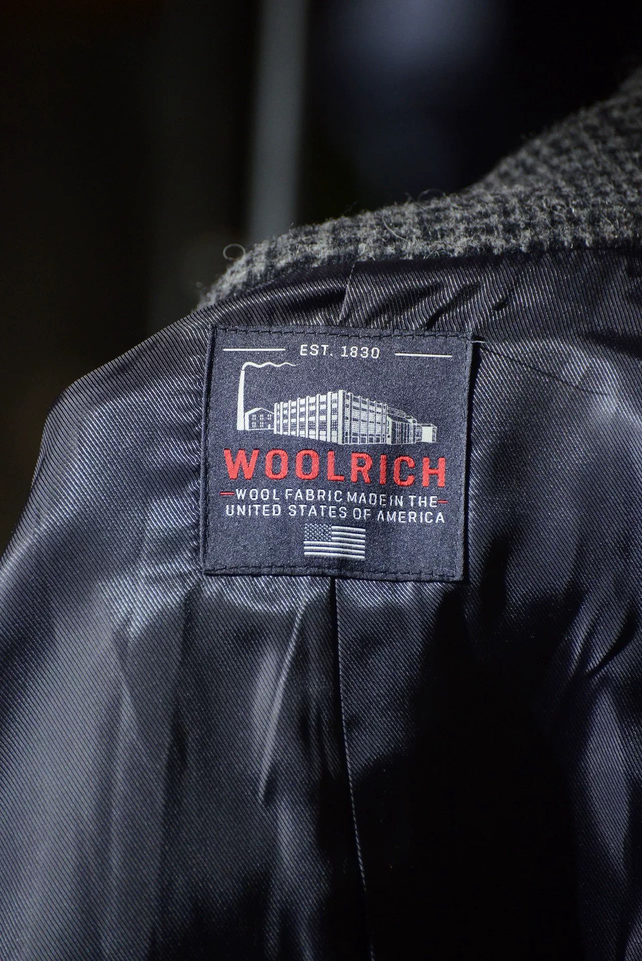 Woolrich Woolen Mills Woolrich Tweed Patchwork Peak Lapel Coat Size M / US 6-8 / IT 42-44 - 9 Thumbnail