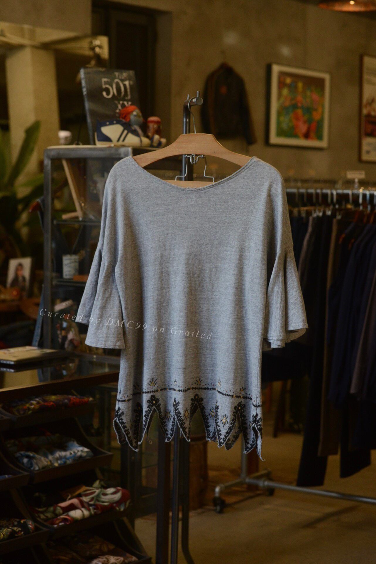Kapital Kapital Embroidered Drop-Shoulder Half-Sleeve Top Size S / US 4 / IT 40 - 5 Thumbnail
