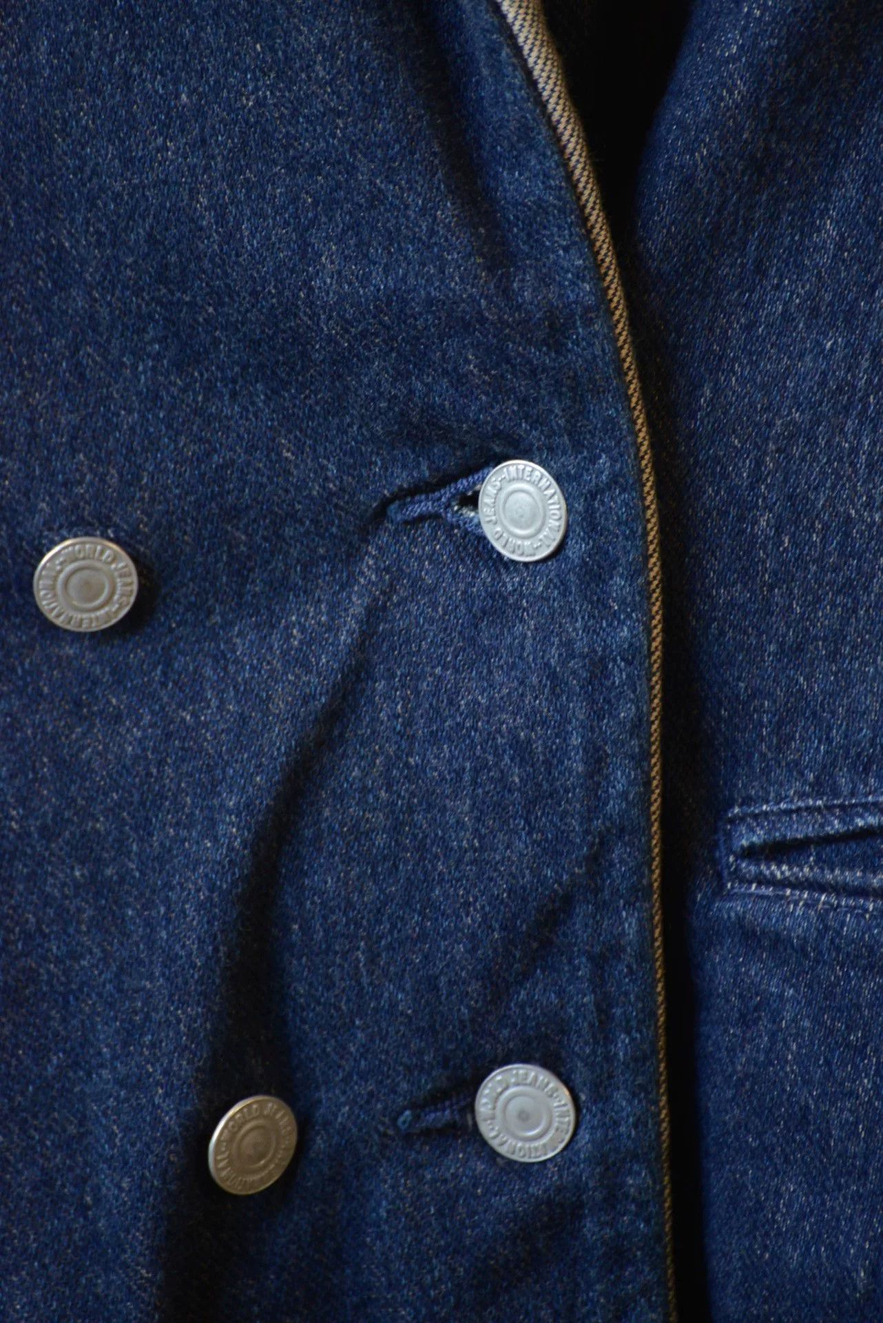 Kapital Kapital Double-Breasted Denim Blazer Size US S / EU 44-46 / 1 - 4 Thumbnail