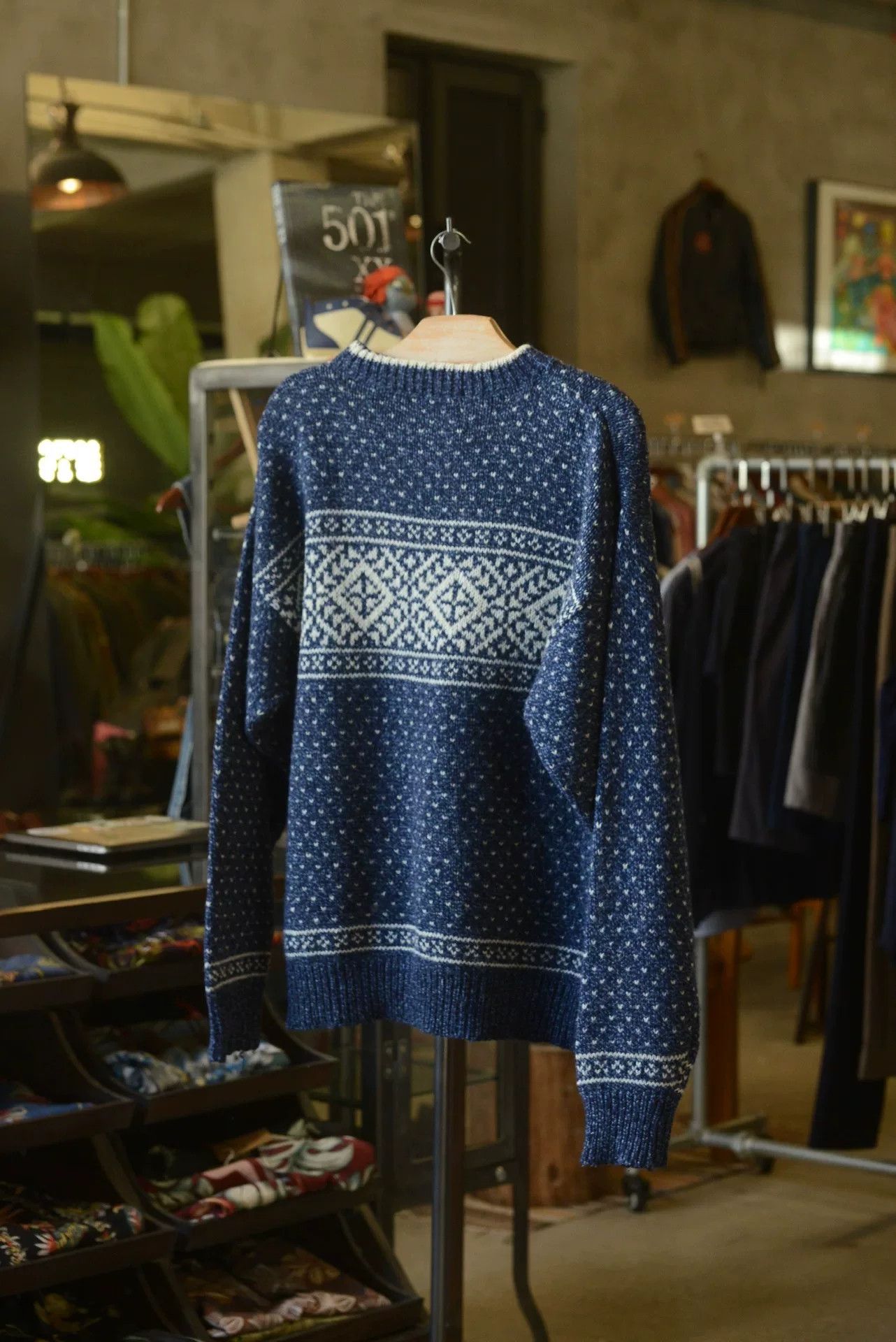 Vintage 1990s American Chunky Wool Knit Sweater Size US M / EU 48-50 / 2 - 4 Thumbnail