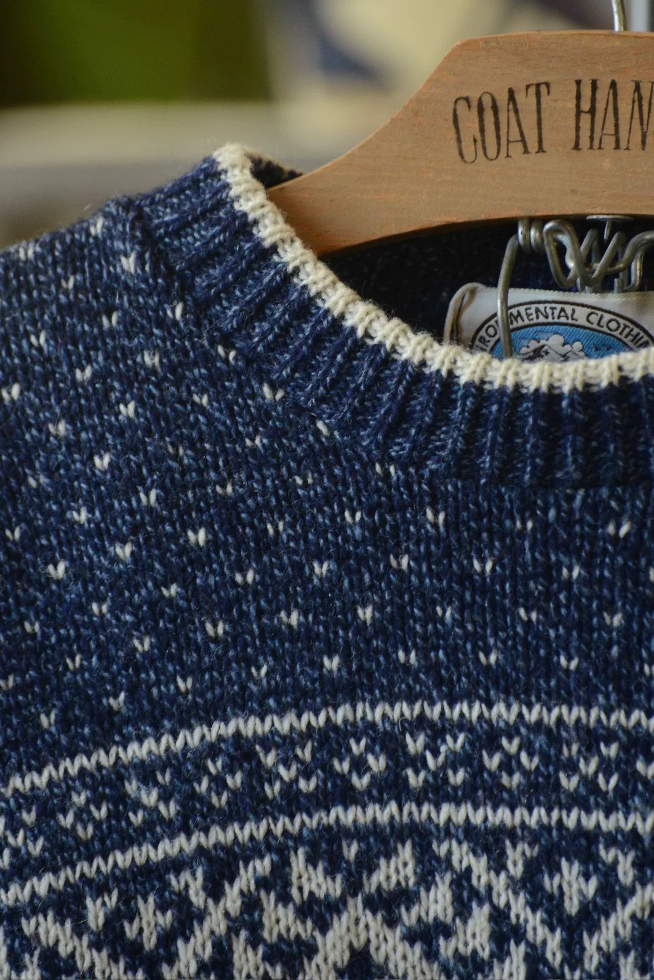 Vintage 1990s American Chunky Wool Knit Sweater Size US M / EU 48-50 / 2 - 3 Thumbnail