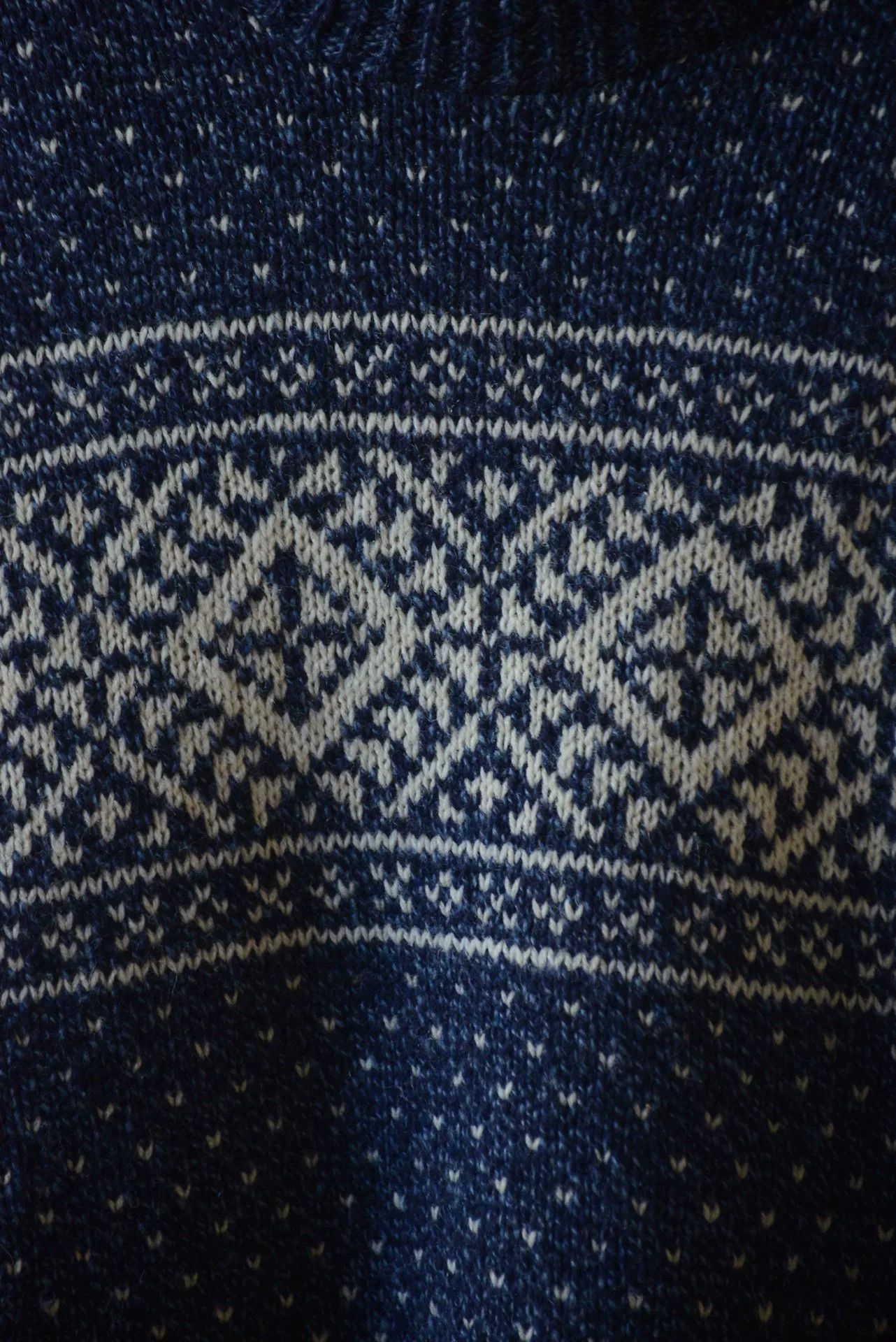 Vintage 1990s American Chunky Wool Knit Sweater Size US M / EU 48-50 / 2 - 2 Thumbnail