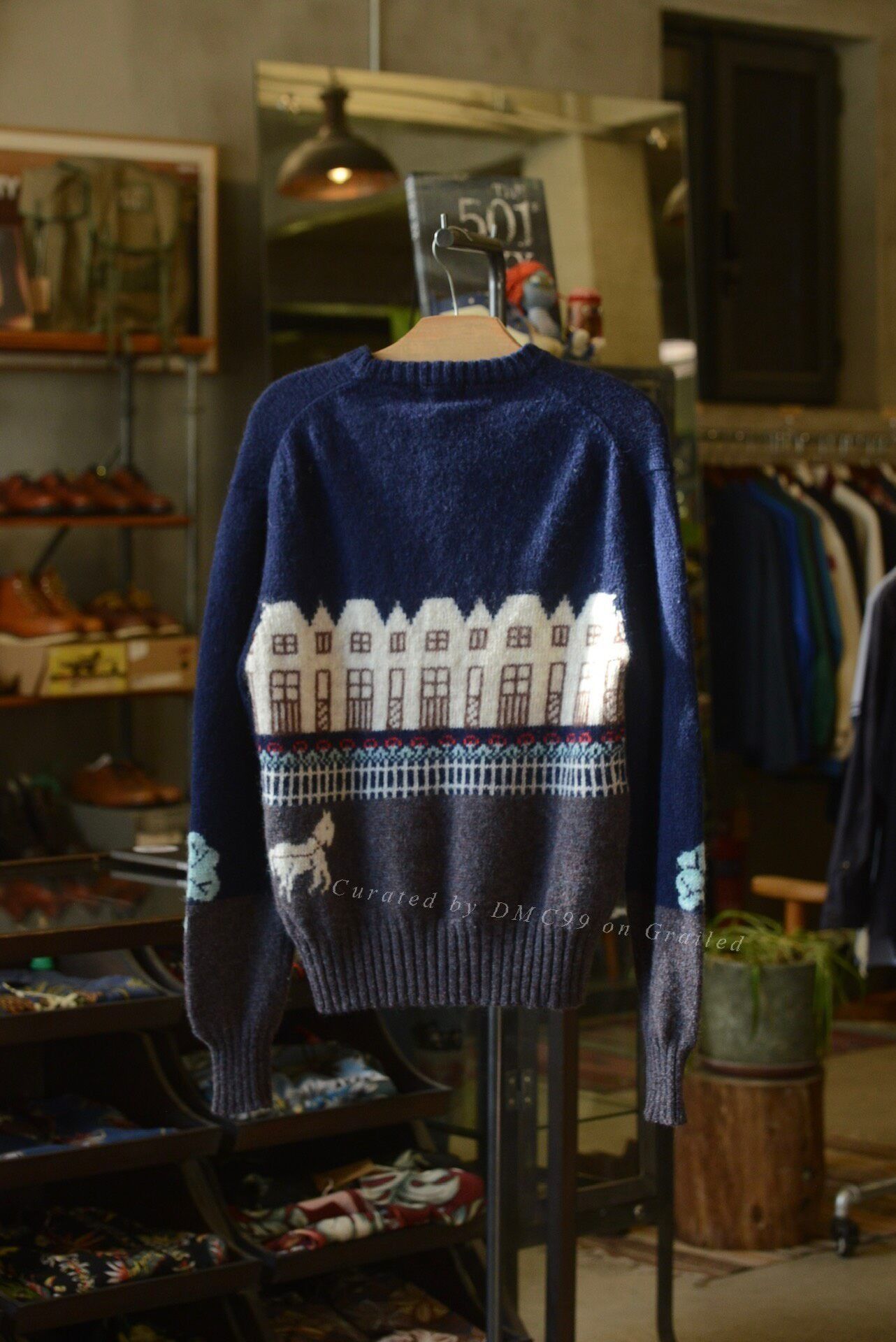 Woolrich Woolen Mills Woolrich 1980s House Pattern Wool Sweater Size US M / EU 48-50 / 2 - 6 Thumbnail
