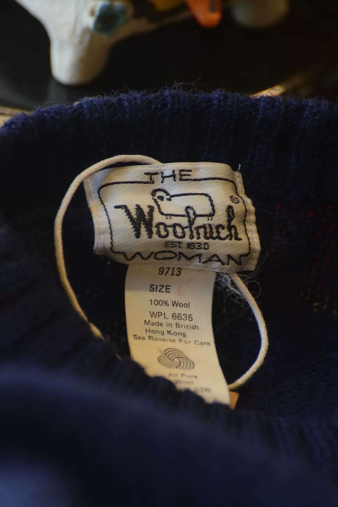 Woolrich Woolen Mills Woolrich 1980s House Pattern Wool Sweater Size US M / EU 48-50 / 2 - 8 Thumbnail