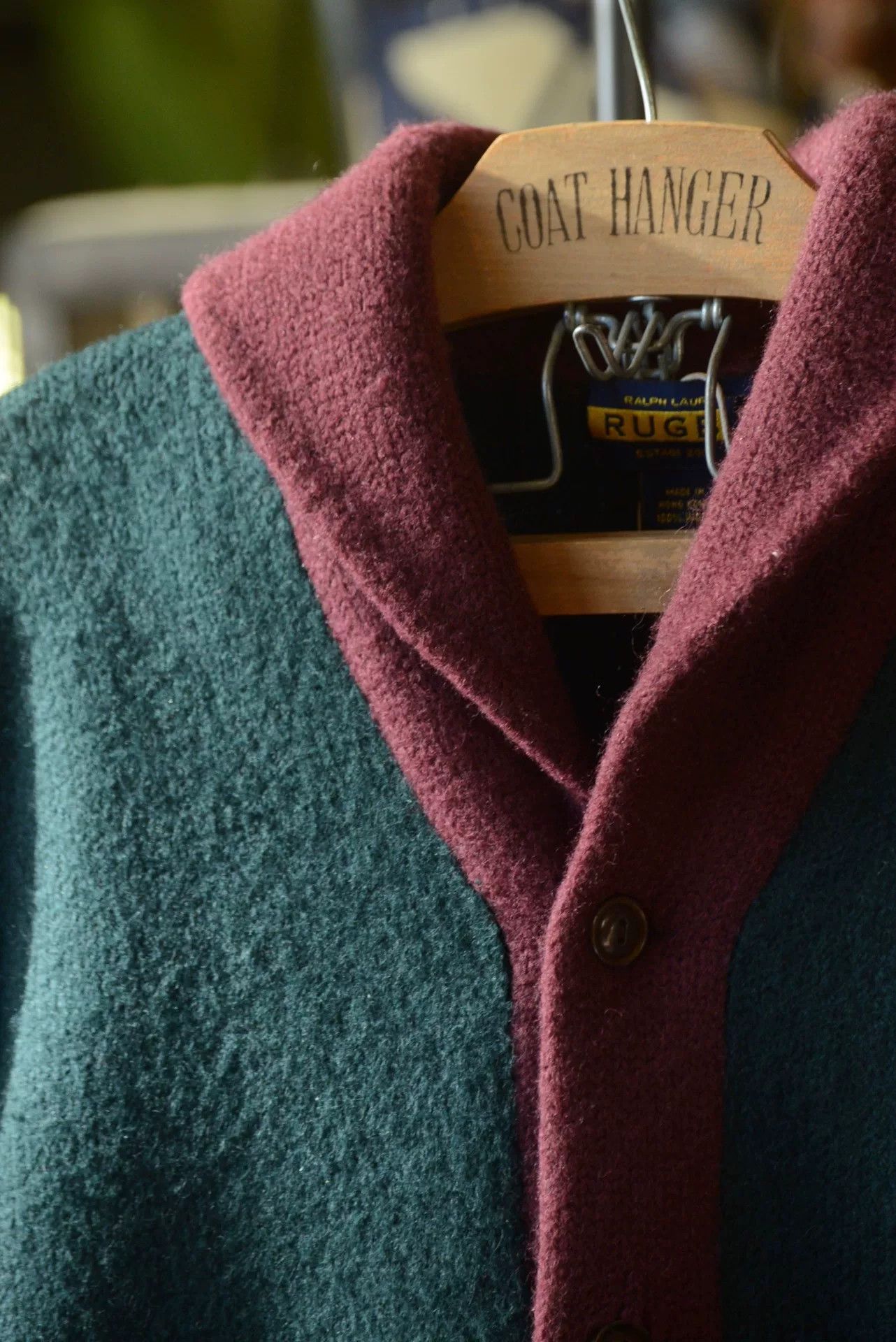 Rugby Ralph Lauren Rugby RL Shawl Collar Colorblock Wool Cardigan Size US L / EU 52-54 / 3 - 2 Thumbnail