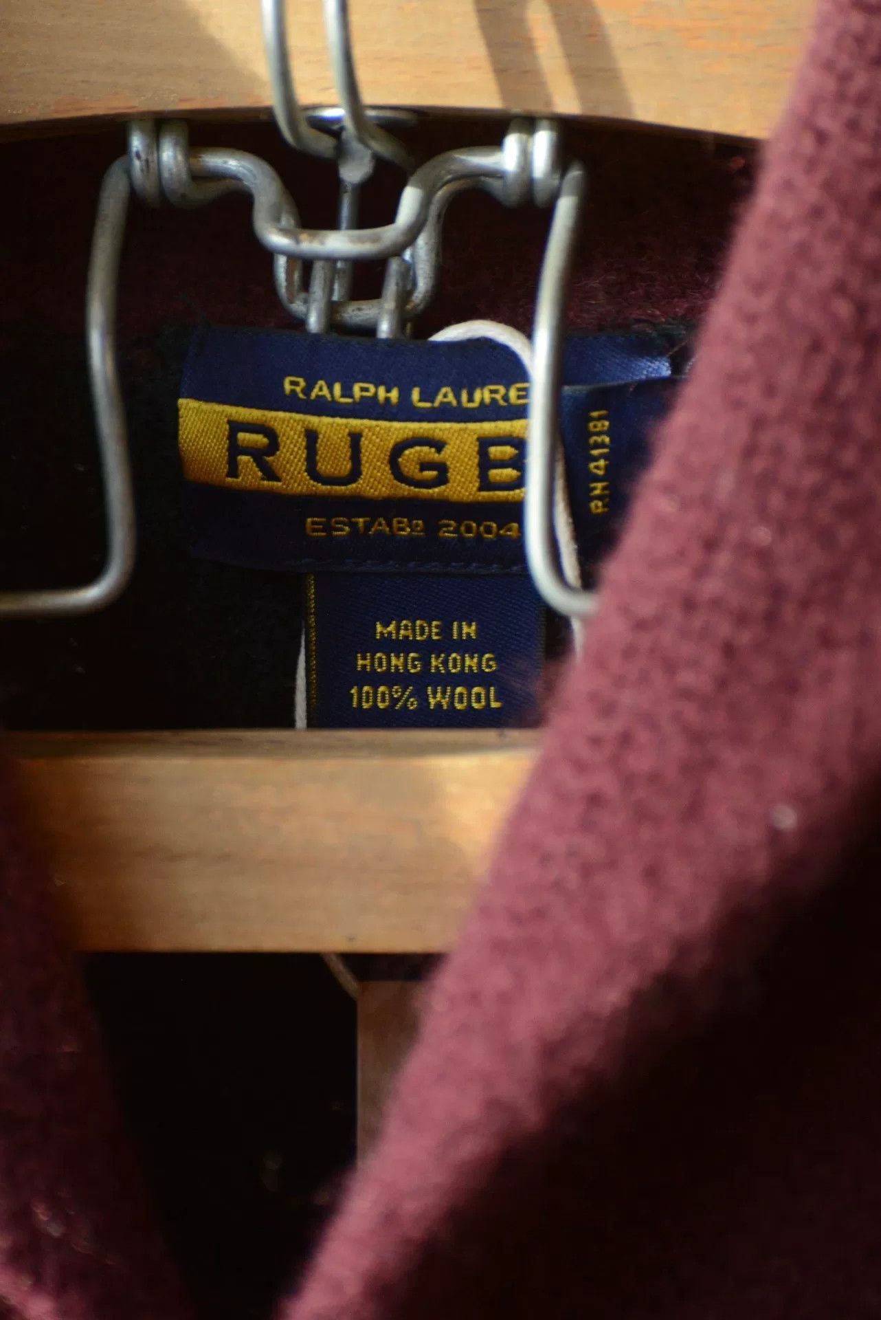 Rugby Ralph Lauren Rugby RL Shawl Collar Colorblock Wool Cardigan Size US L / EU 52-54 / 3 - 6 Thumbnail