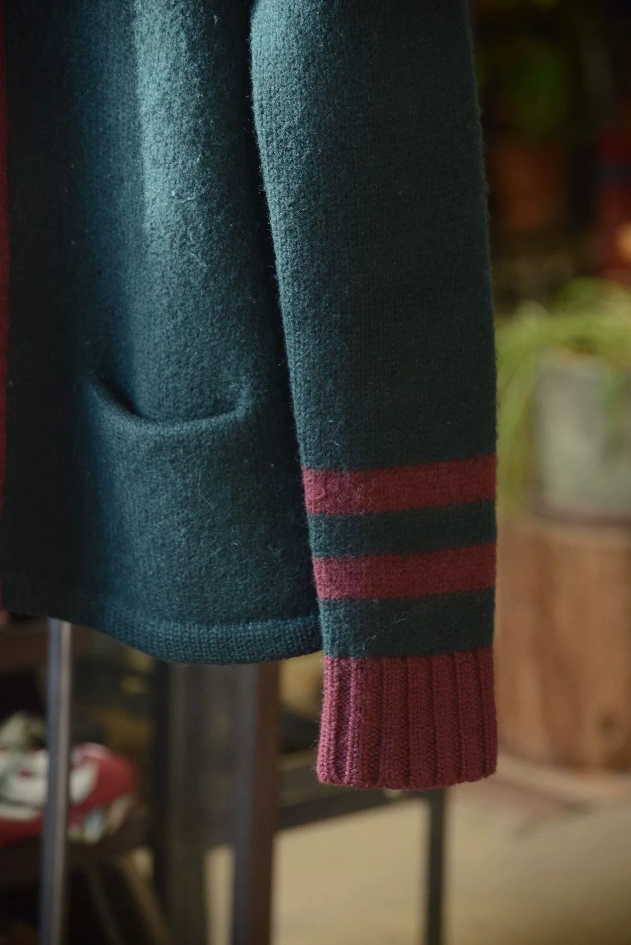 Rugby Ralph Lauren Rugby RL Shawl Collar Colorblock Wool Cardigan Size US L / EU 52-54 / 3 - 4 Thumbnail