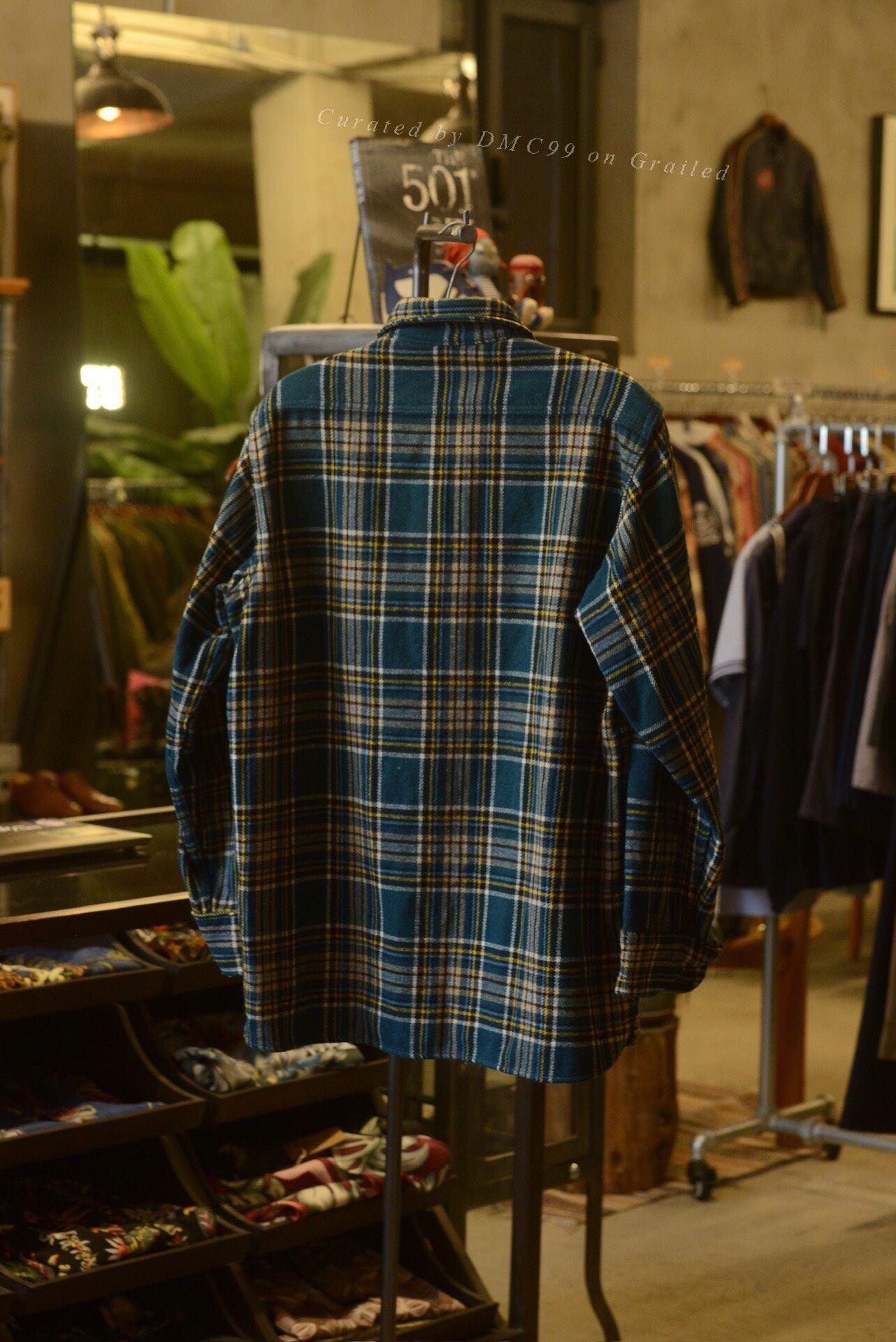 Woolrich Woolen Mills Woolrich 1960s Triangle Logo Plaid Shirt Size US L / EU 52-54 / 3 - 6 Thumbnail