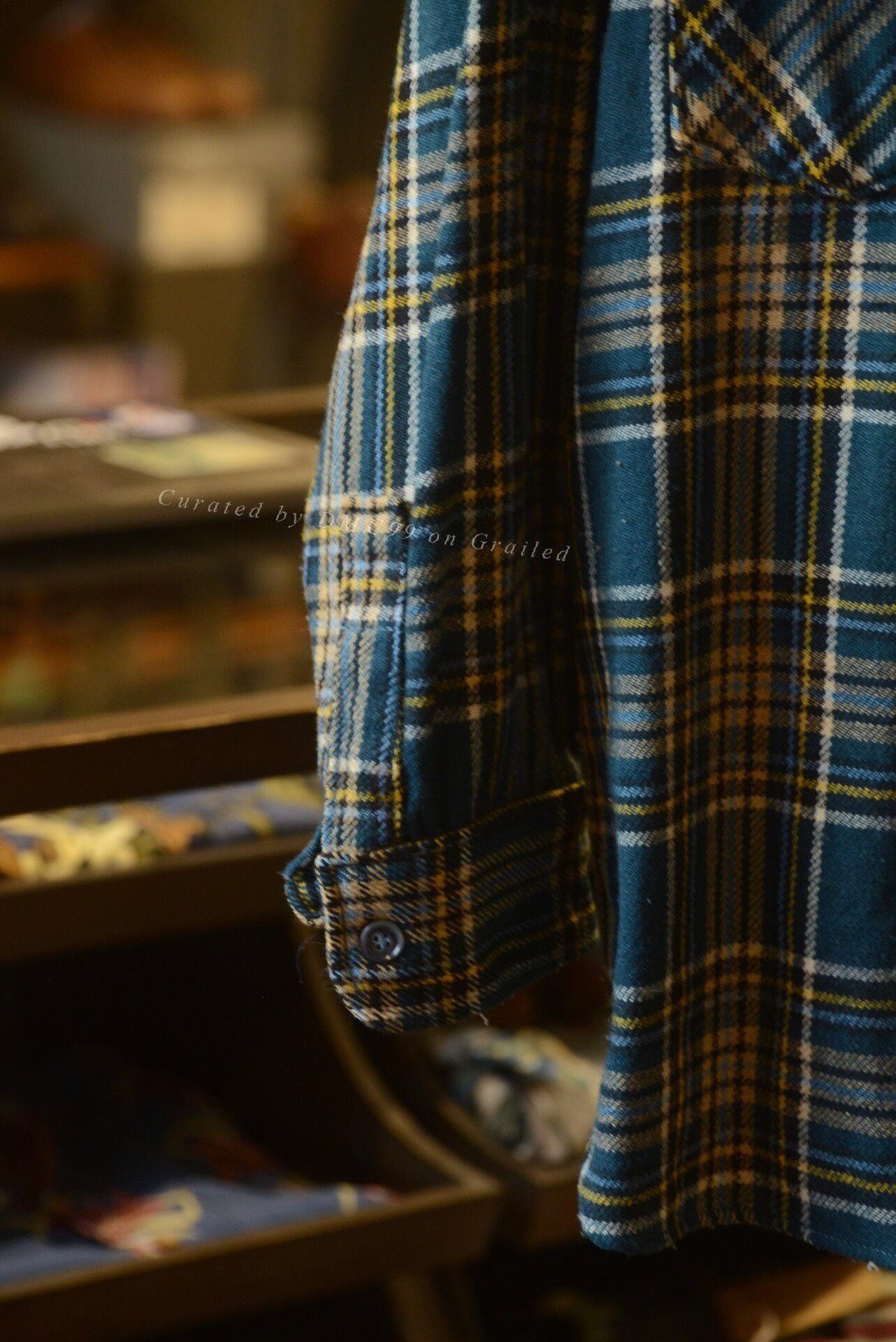 Woolrich Woolen Mills Woolrich 1960s Triangle Logo Plaid Shirt Size US L / EU 52-54 / 3 - 2 Thumbnail