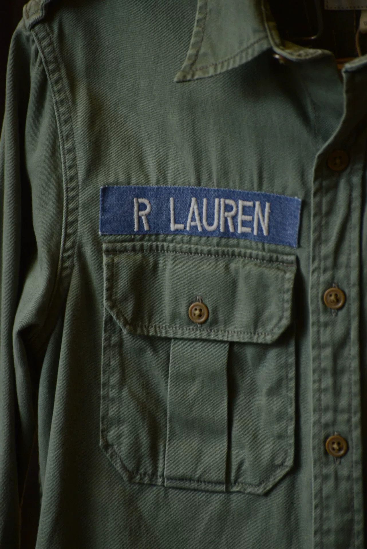 Denim & Supply Ralph Lauren Ralph Lauren Denim Supply OG-107 Patch Shirt Size US XS / EU 42 / 0 - 2 Thumbnail