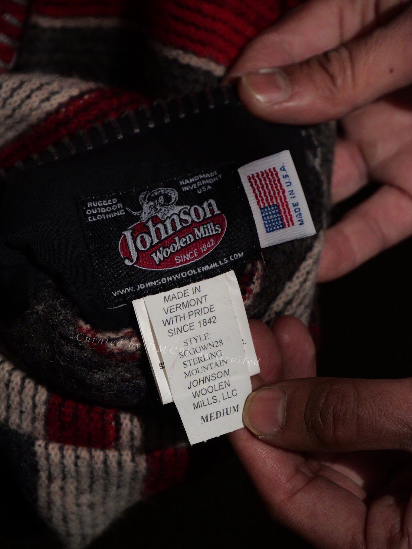 Johnson Woolen Mills Johnson Woolen Mills Totem Knit Cardigan Size US M / EU 48-50 / 2 - 9 Thumbnail