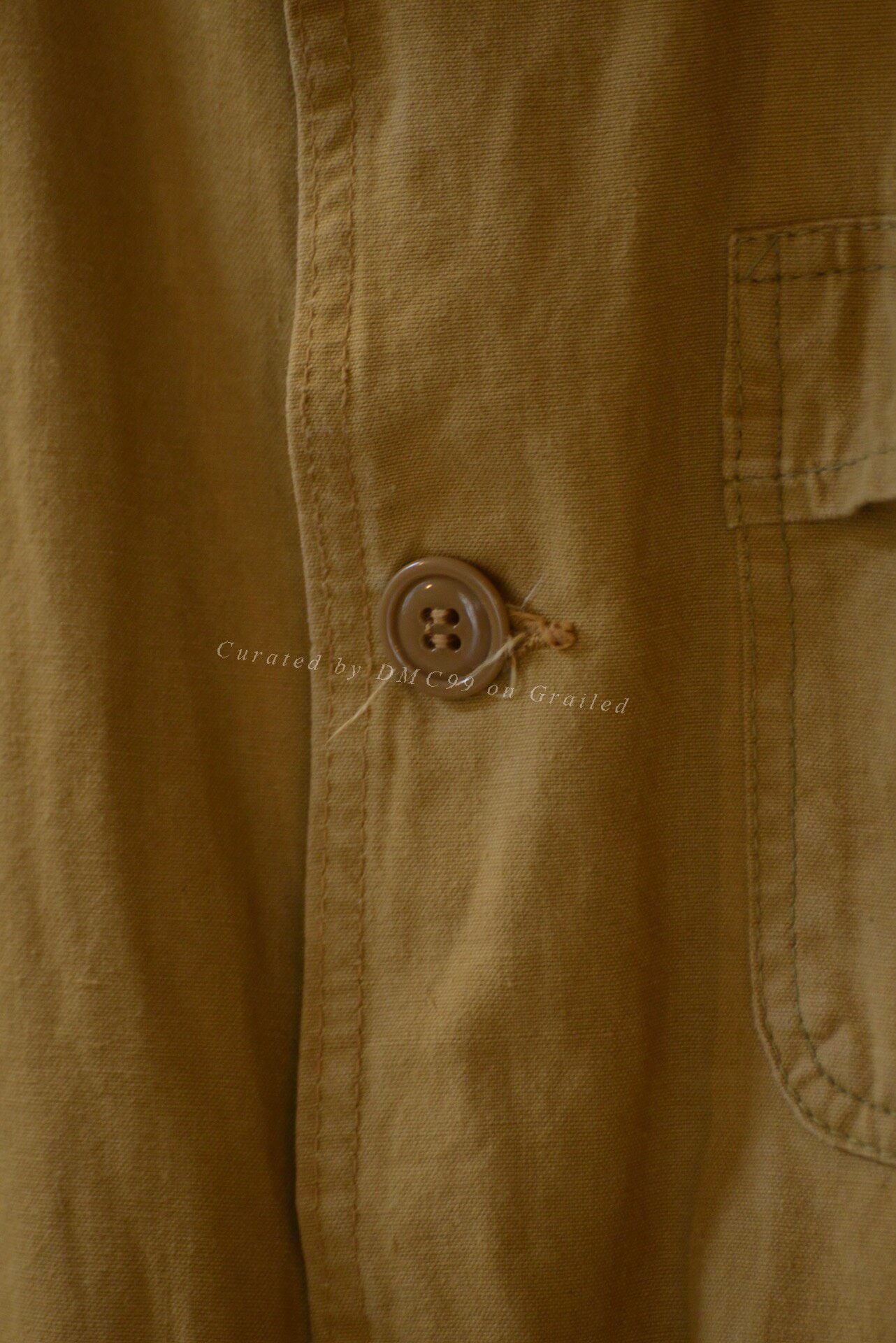 Afield Out 1970s Safari Jacket Corduroy Collar Size US S / EU 44-46 / 1 - 4 Thumbnail