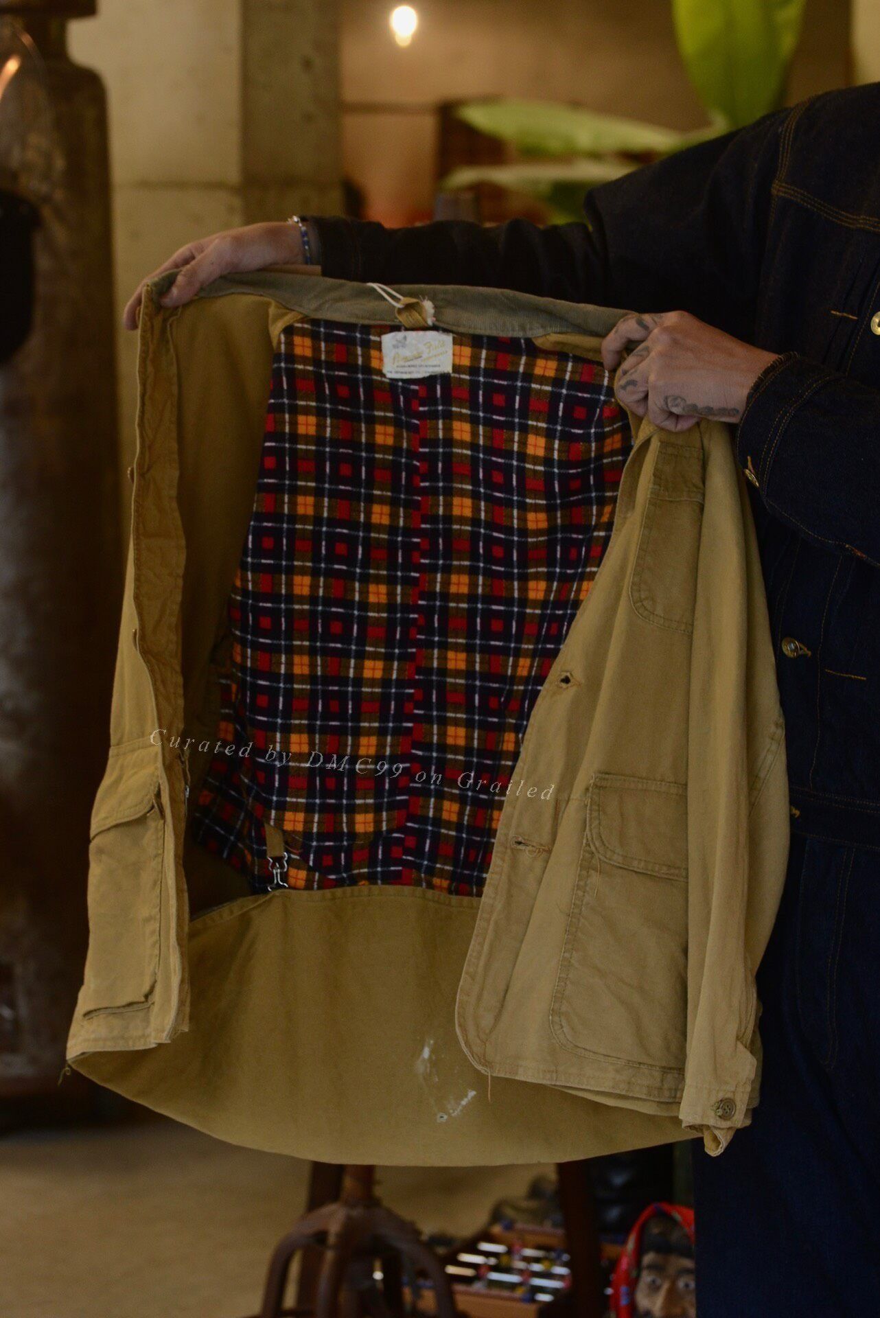 Afield Out 1970s Safari Jacket Corduroy Collar Size US S / EU 44-46 / 1 - 9 Thumbnail