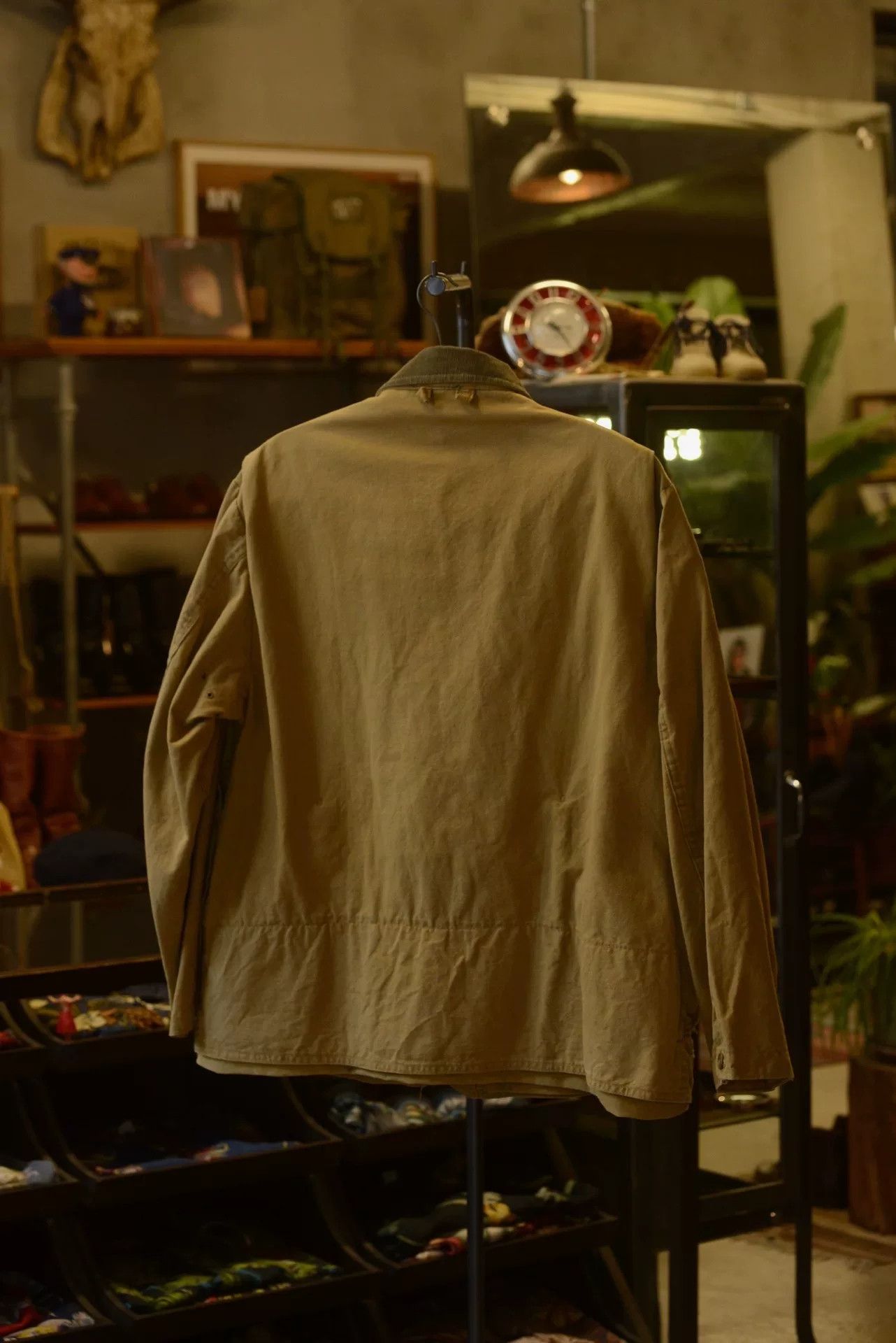 Afield Out 1970s Safari Jacket Corduroy Collar Size US S / EU 44-46 / 1 - 5 Thumbnail