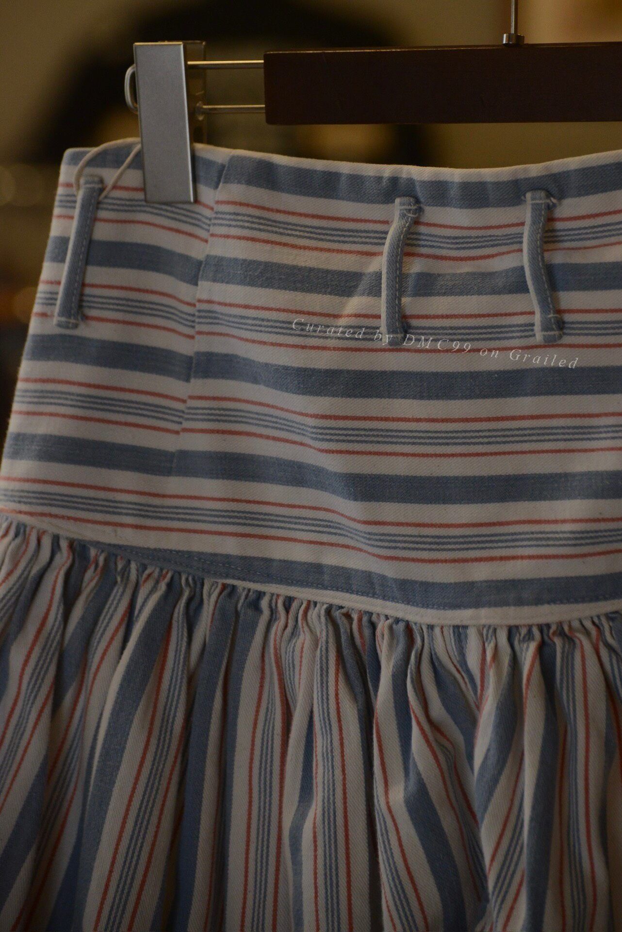 Kapital Kapital Striped High-Waist Cropped Culottes Size 40" / US 18 - 7 Thumbnail