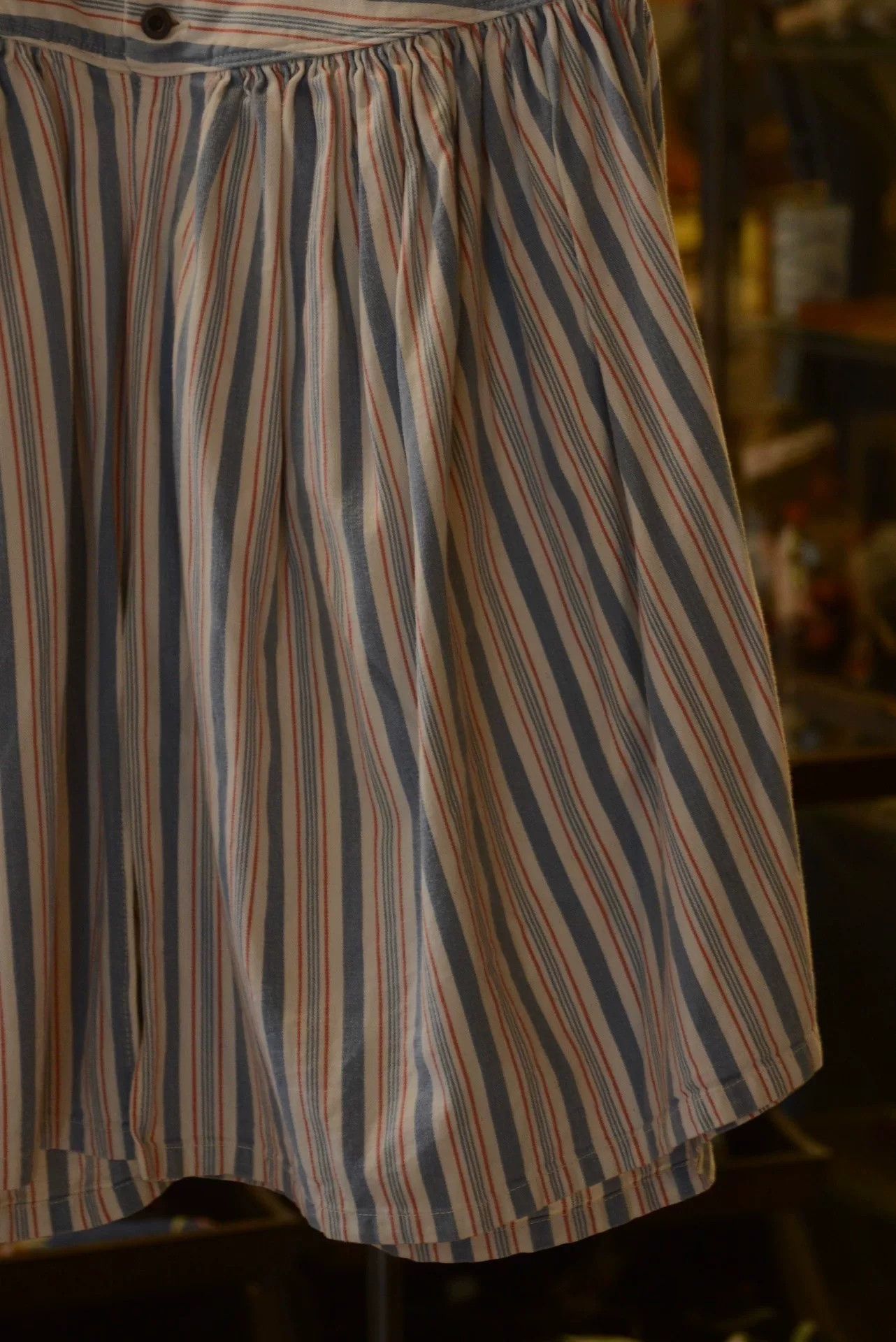 Kapital Kapital Striped High-Waist Cropped Culottes Size 40" / US 18 - 3 Thumbnail