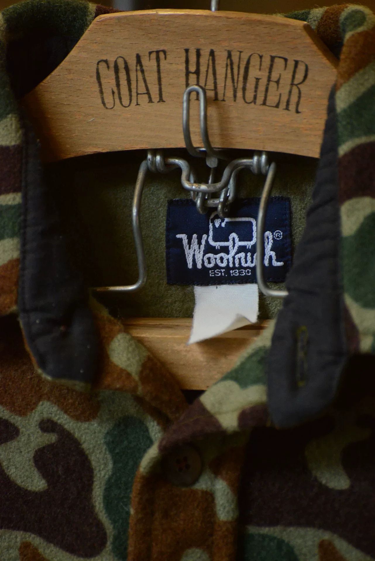 Vintage 1980s Woolrich Camo Shirt Jacket Size US M / EU 48-50 / 2 - 6 Thumbnail