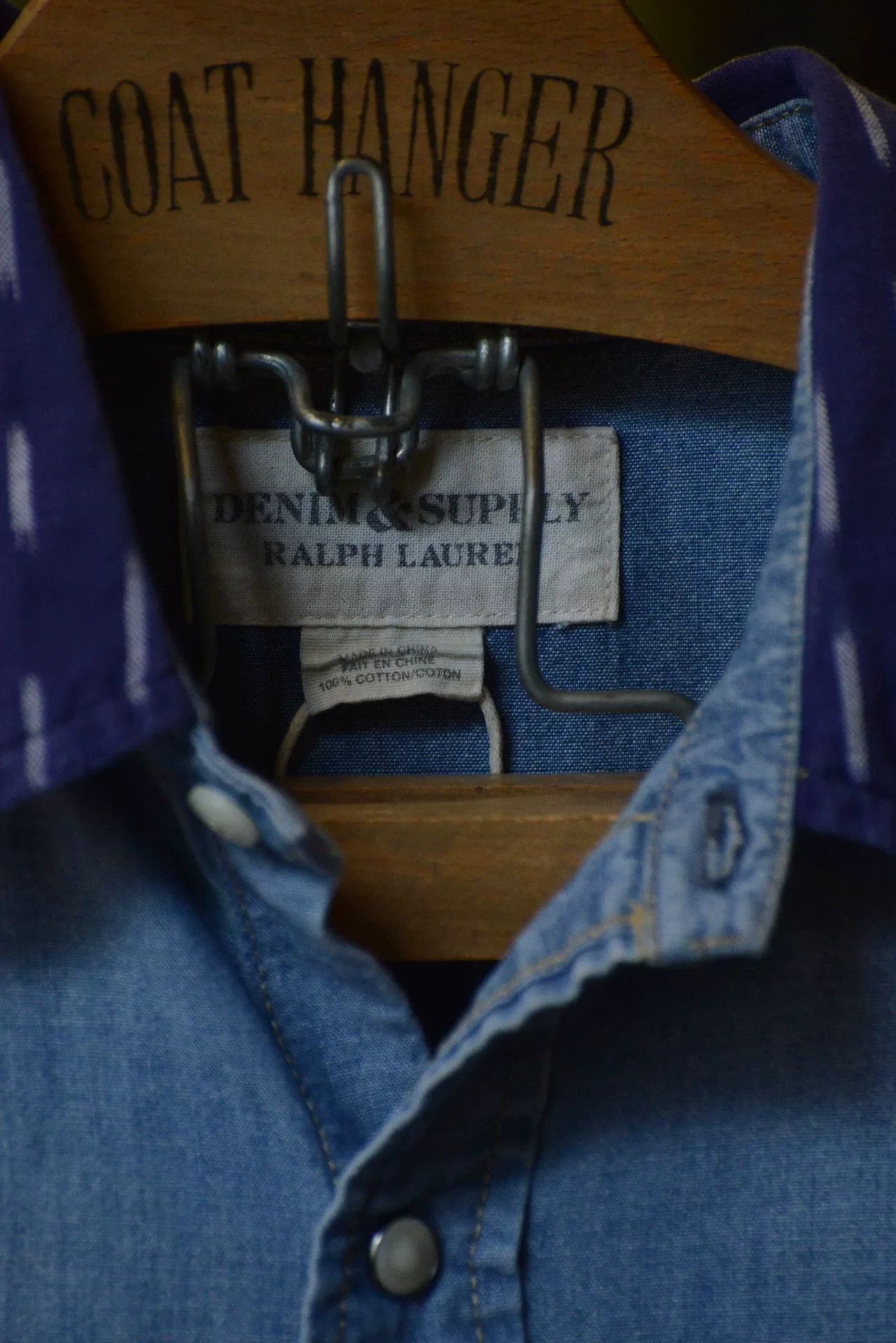 Vintage Vintage RL Denim Supply Patchwork Shirt Size US M / EU 48-50 / 2 - 6 Thumbnail