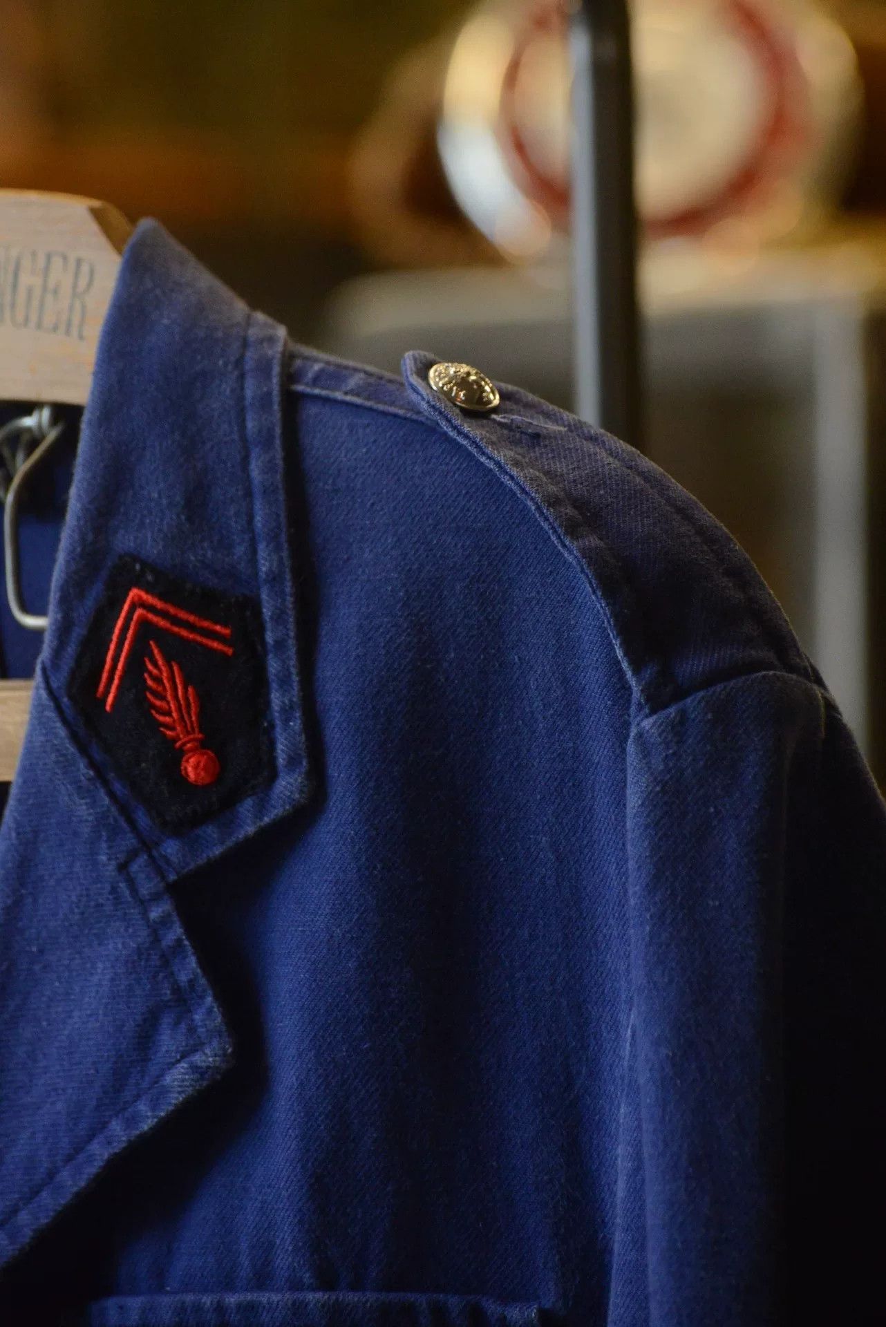 Vintage 1960s French Firefighter Four-Pocket Jacket Size US M / EU 48-50 / 2 - 5 Thumbnail