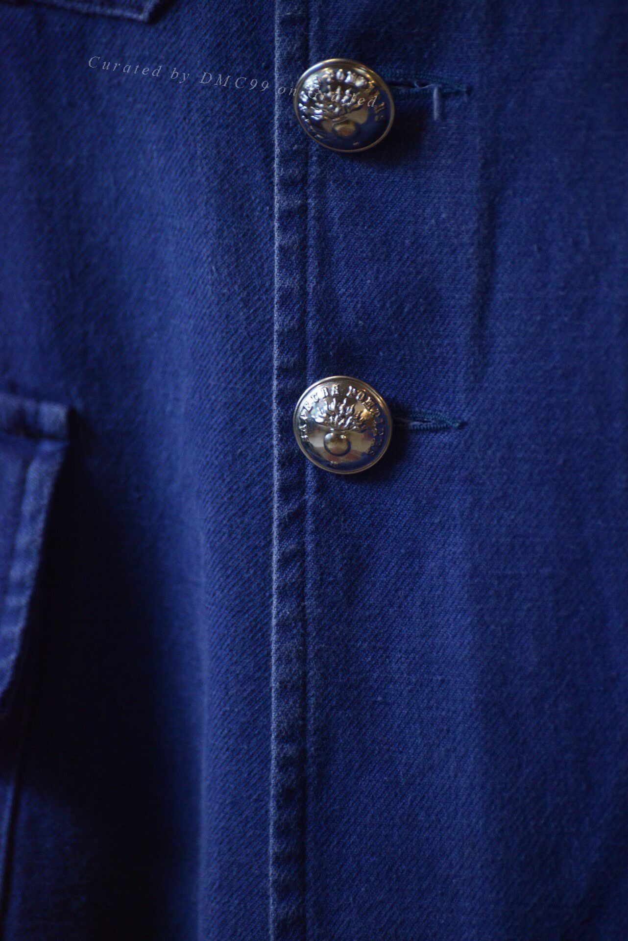 Vintage 1960s French Firefighter Four-Pocket Jacket Size US M / EU 48-50 / 2 - 6 Thumbnail