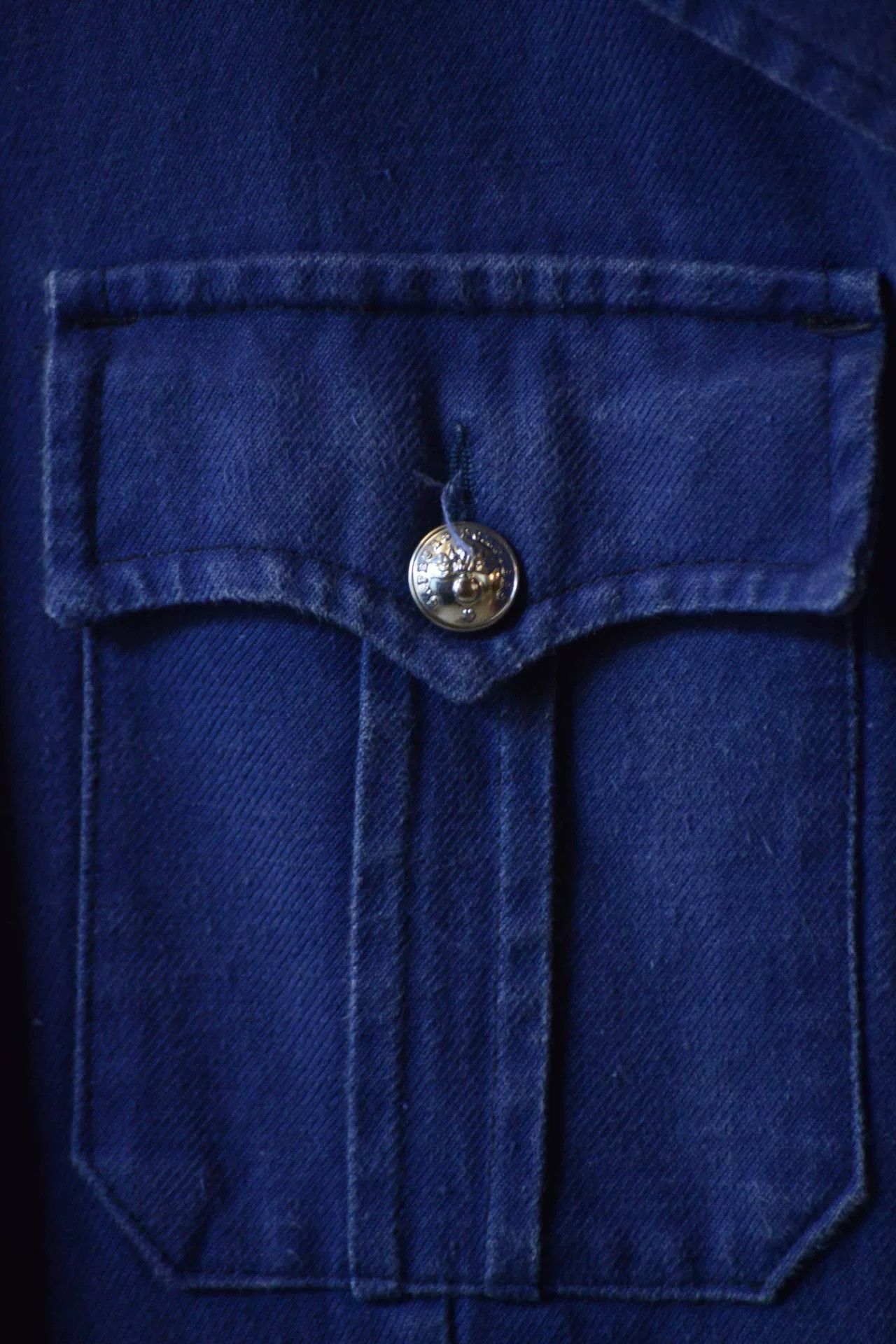 Vintage 1960s French Firefighter Four-Pocket Jacket Size US M / EU 48-50 / 2 - 3 Thumbnail