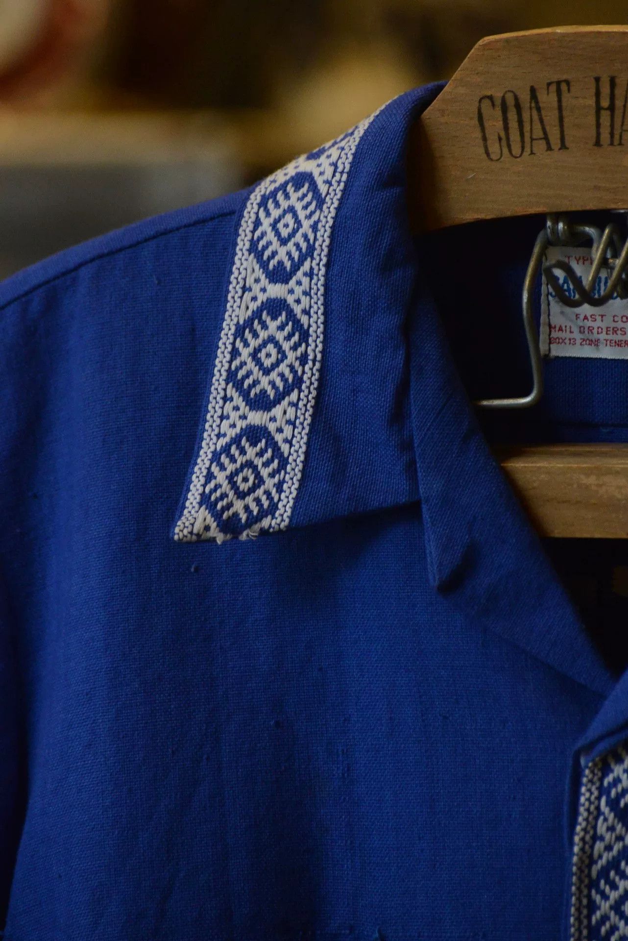 Vintage 1970s Vintage Mexican Embroidered Guayabera Jacket Size US M / EU 48-50 / 2 - 5 Thumbnail