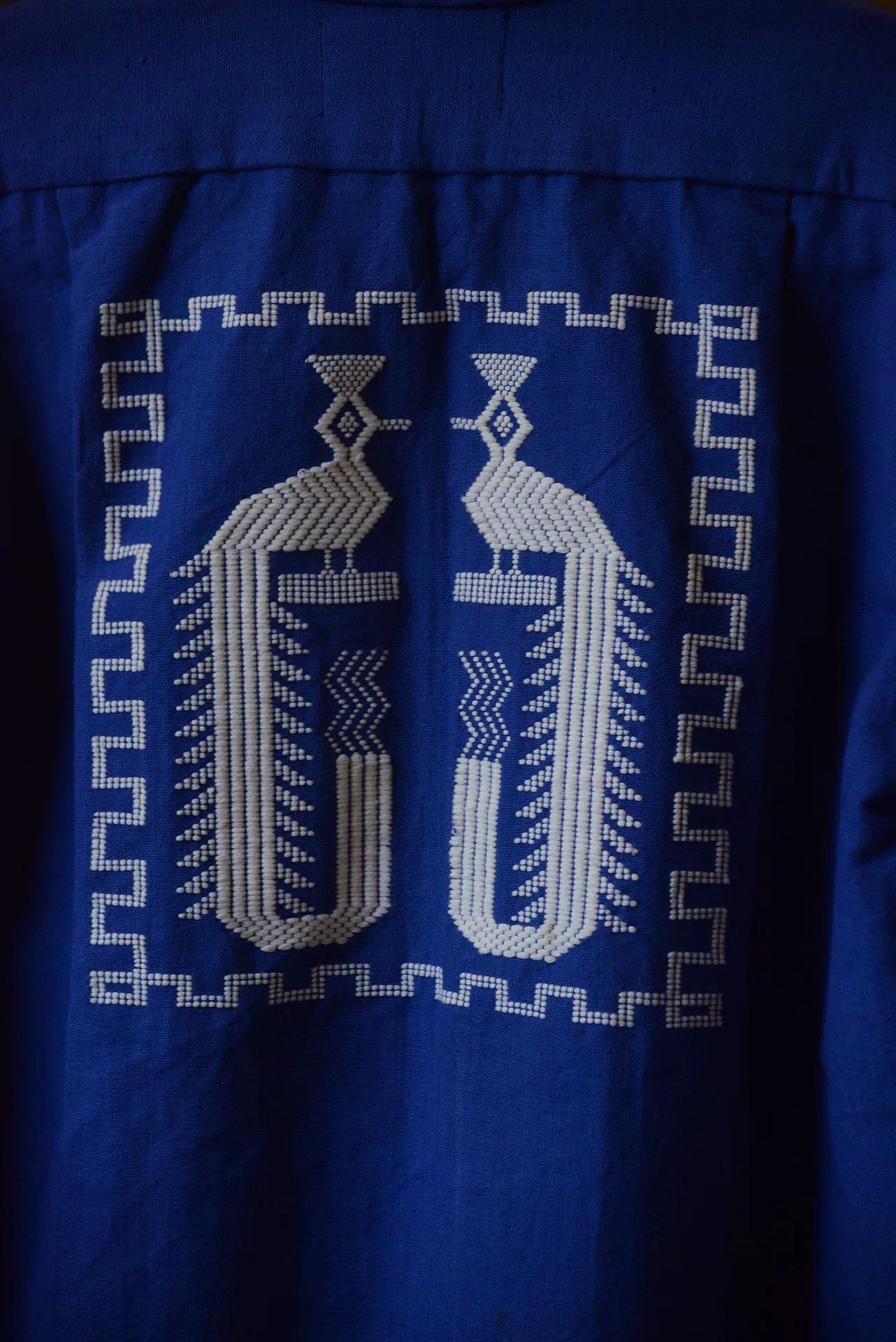 Vintage 1970s Vintage Mexican Embroidered Guayabera Jacket Size US M / EU 48-50 / 2 - 7 Thumbnail