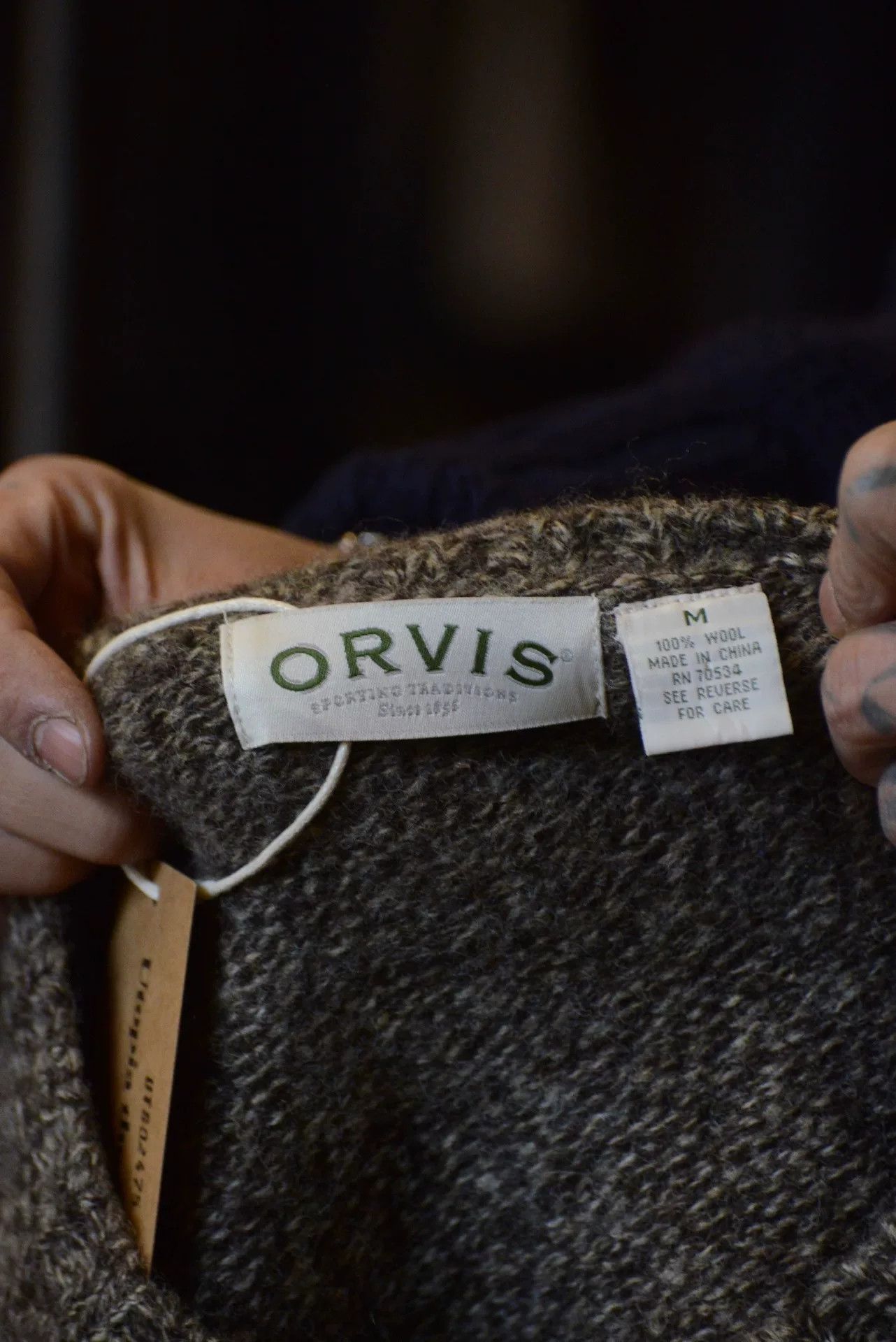 Orvis Orvis Mountain River Chunky Sweater M Size US M / EU 48-50 / 2 - 7 Thumbnail