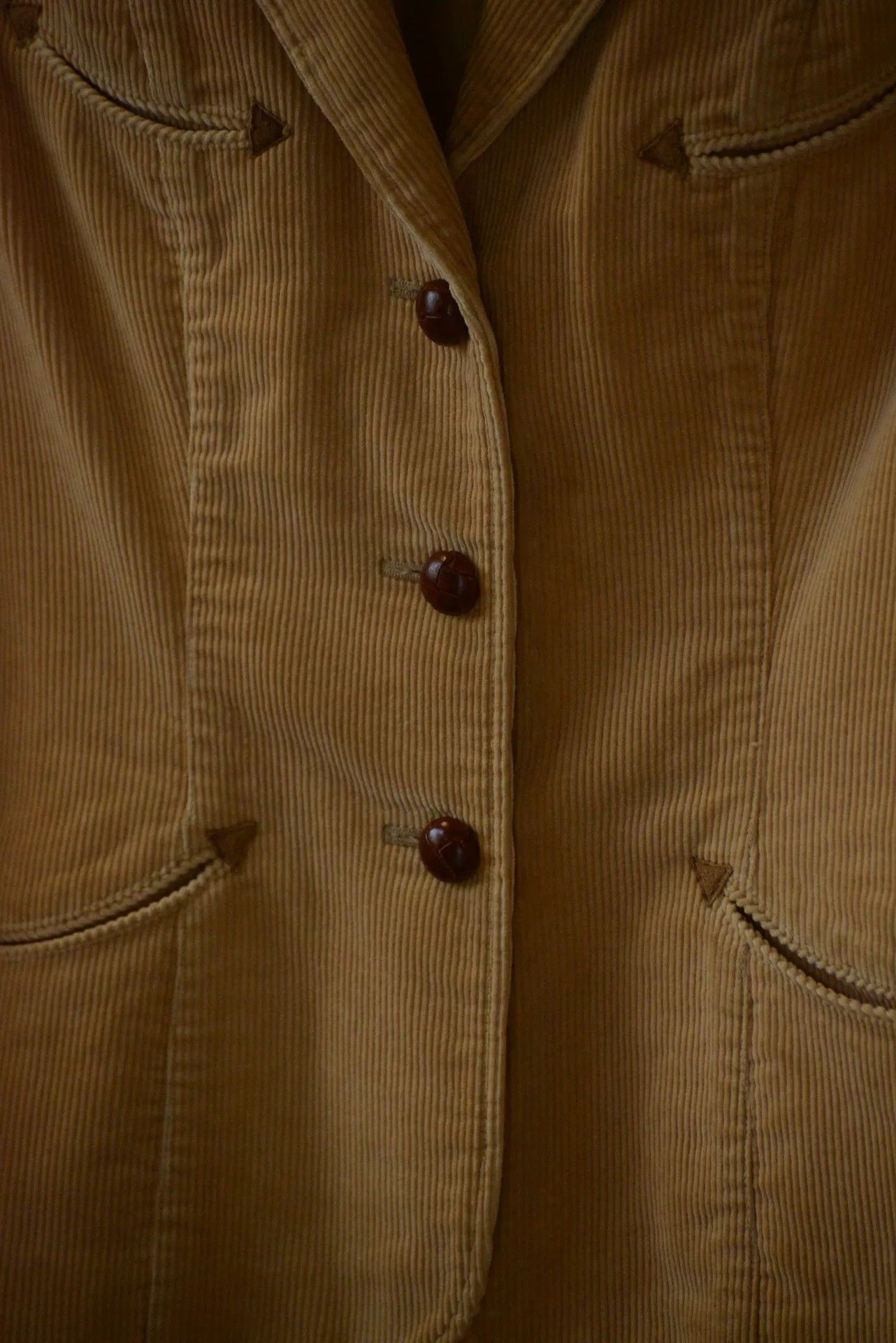 Ralph Lauren Ralph Lauren Corduroy Leather Blazer Size S / US 4 / IT 40 - 5 Thumbnail