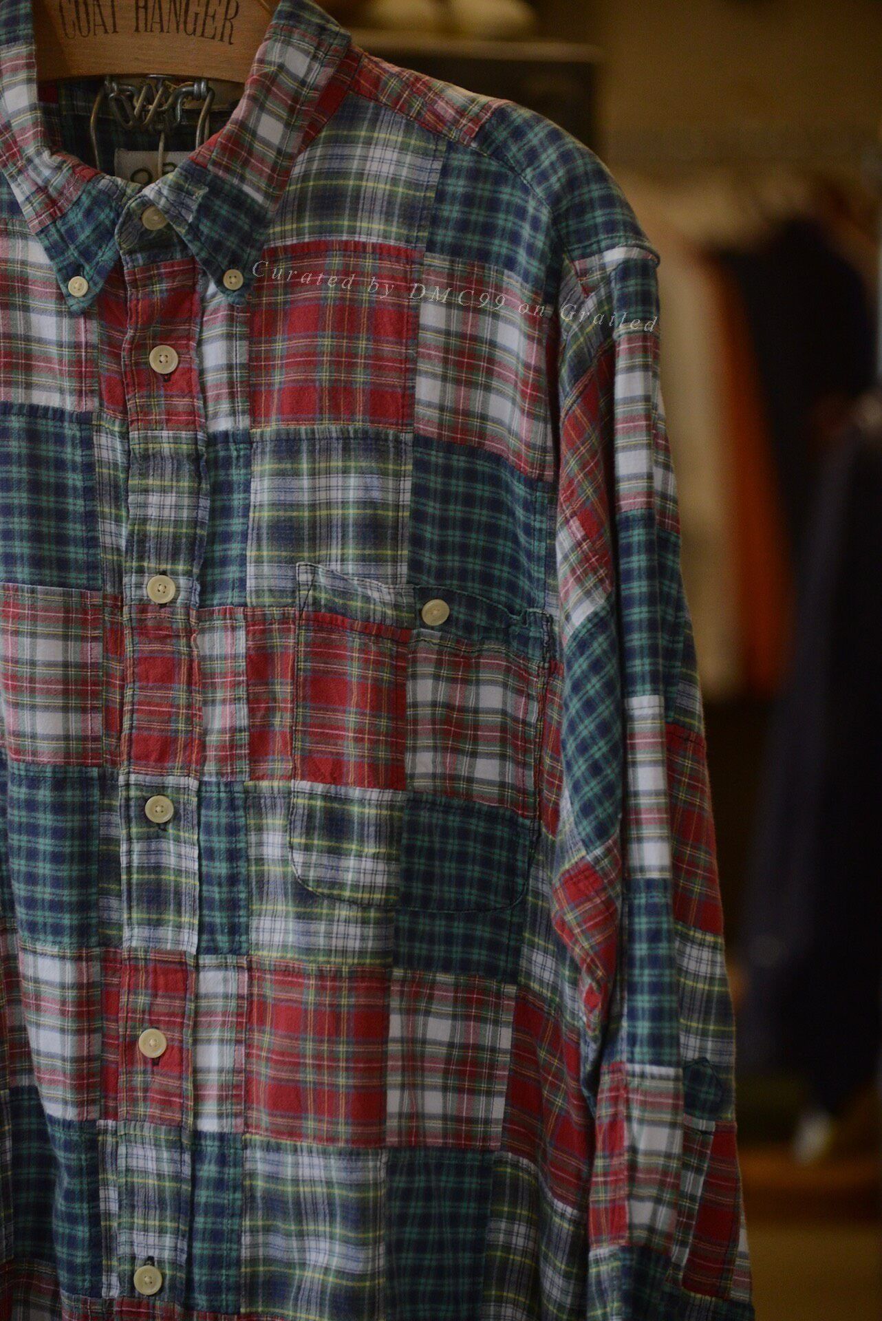 Orvis Orvis Patchwork Plaid Shirt Size US XL / EU 56 / 4 - 4 Thumbnail