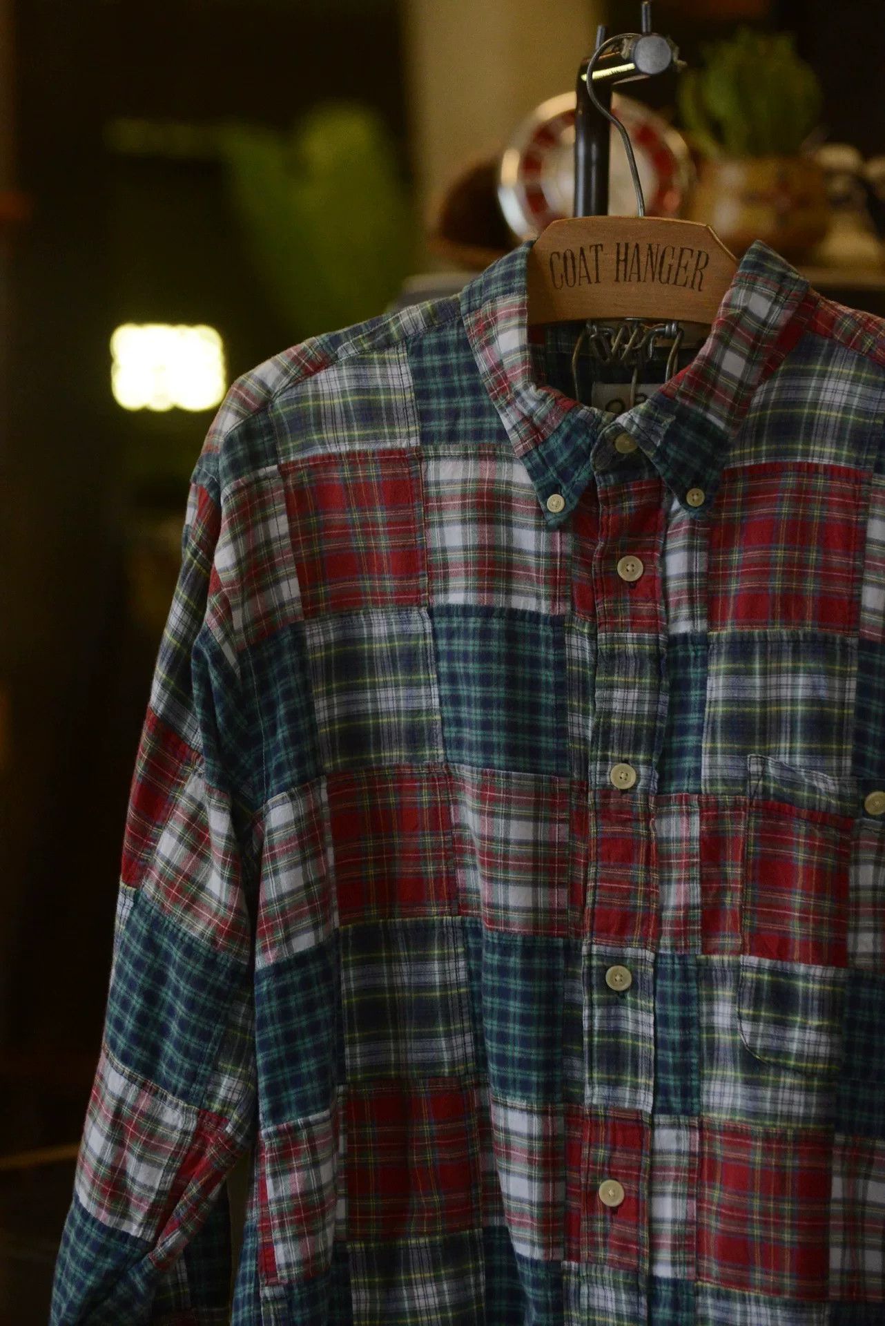 Orvis Orvis Patchwork Plaid Shirt Size US XL / EU 56 / 4 - 2 Thumbnail