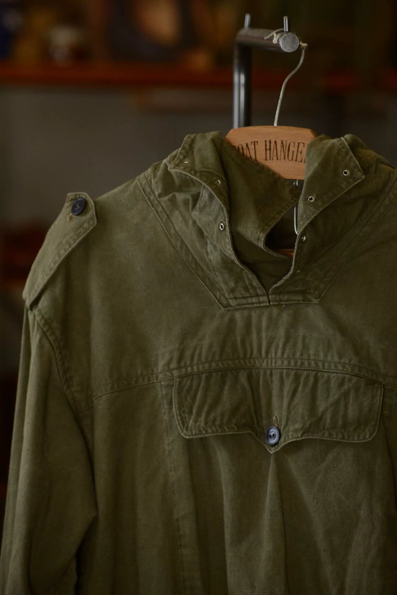 Vintage Vintage 50's Bulgarian Military Smock Size US M / EU 48-50 / 2 - 2 Thumbnail