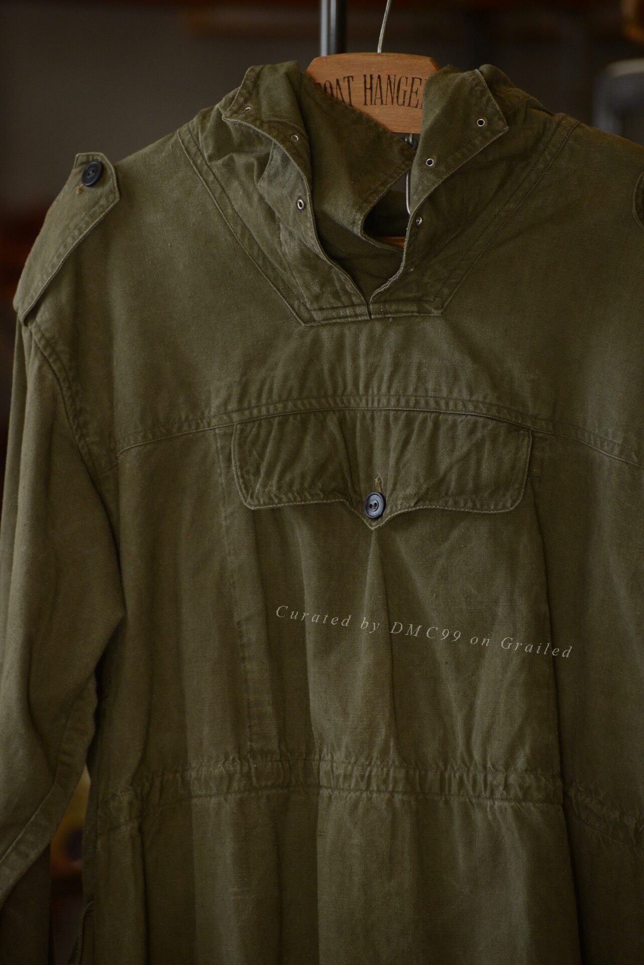 Vintage Vintage 50's Bulgarian Military Smock Size US M / EU 48-50 / 2 - 4 Thumbnail