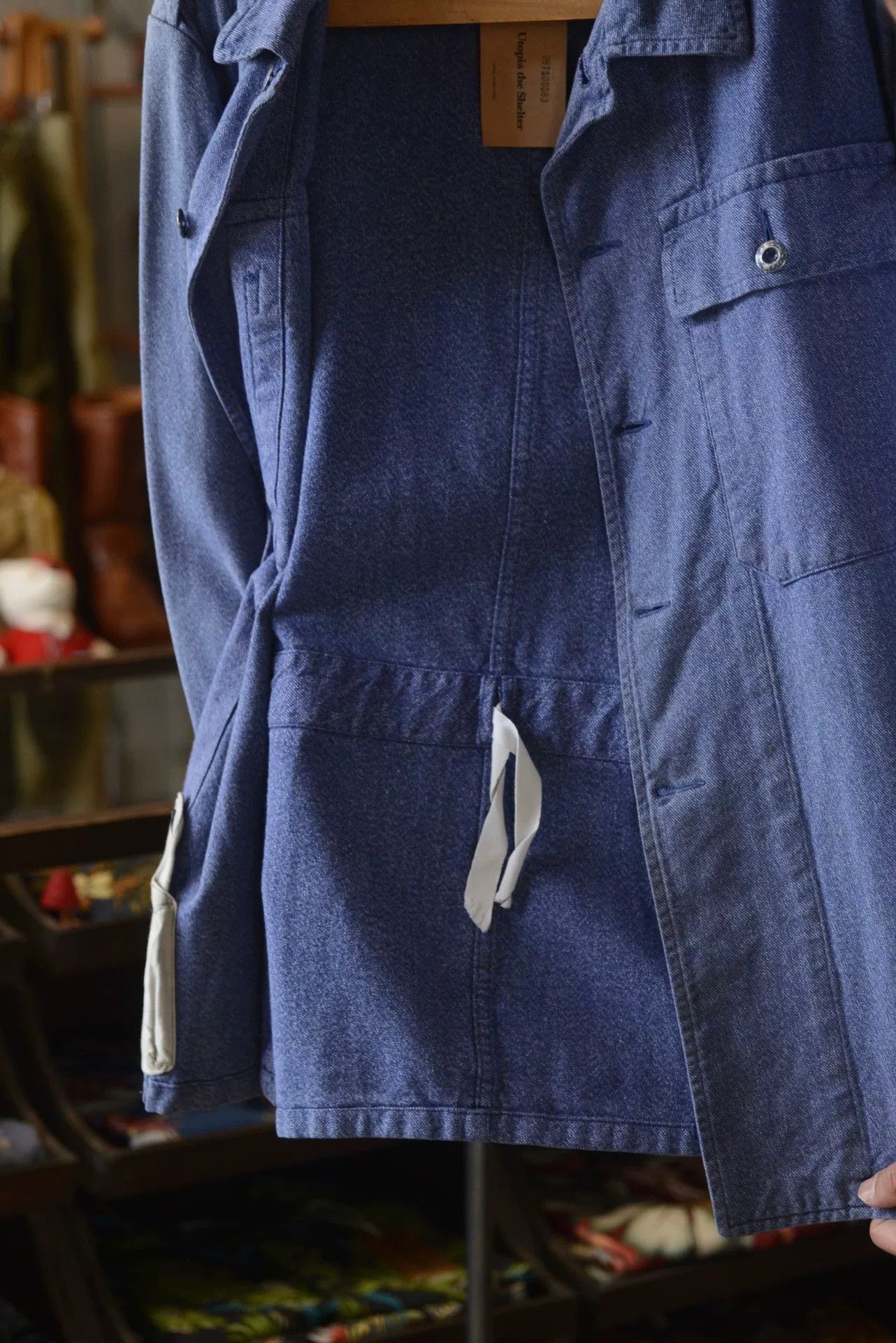 Vintage 1960s Swiss Army Two-Pocket Work Jacket Size US L / EU 52-54 / 3 - 8 Thumbnail