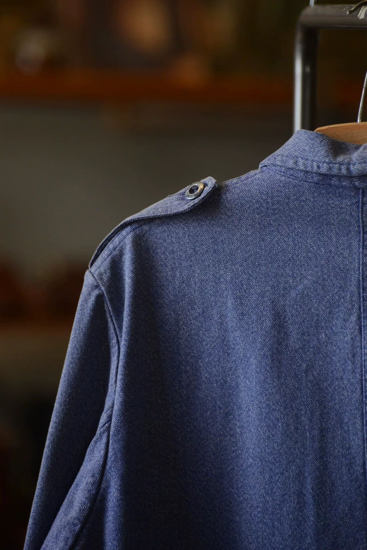 Vintage 1960s Swiss Army Two-Pocket Work Jacket Size US L / EU 52-54 / 3 - 7 Thumbnail